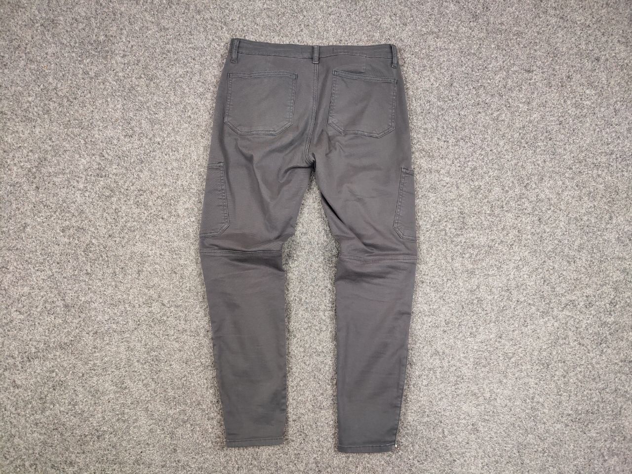 Japanese Brand J Brand Japanese Gray Denim Pocket Stretch Cargo Jeans Size US 28 / EU 44 - 13 Thumbnail