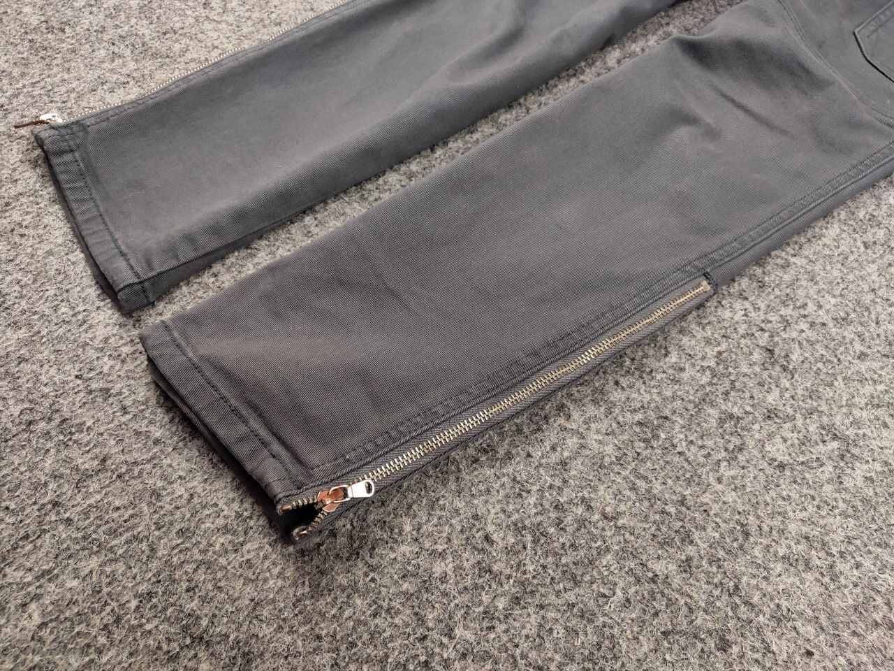 Japanese Brand J Brand Japanese Gray Denim Pocket Stretch Cargo Jeans Size US 28 / EU 44 - 6 Thumbnail
