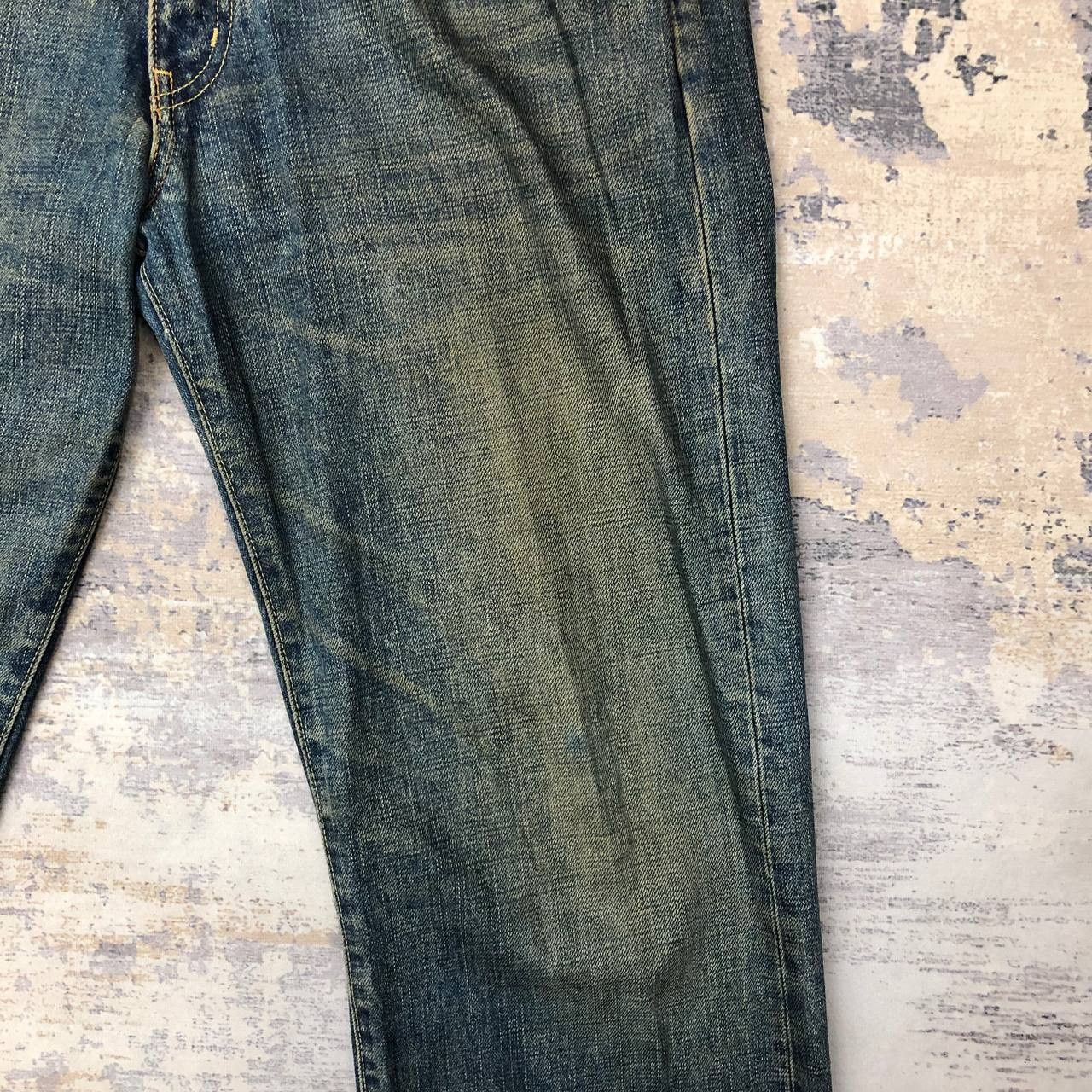 Uniqlo P407 UNIQLO WORKWEAR DISTRESSED DENIM Size US 34 / EU 50 - 8 Thumbnail