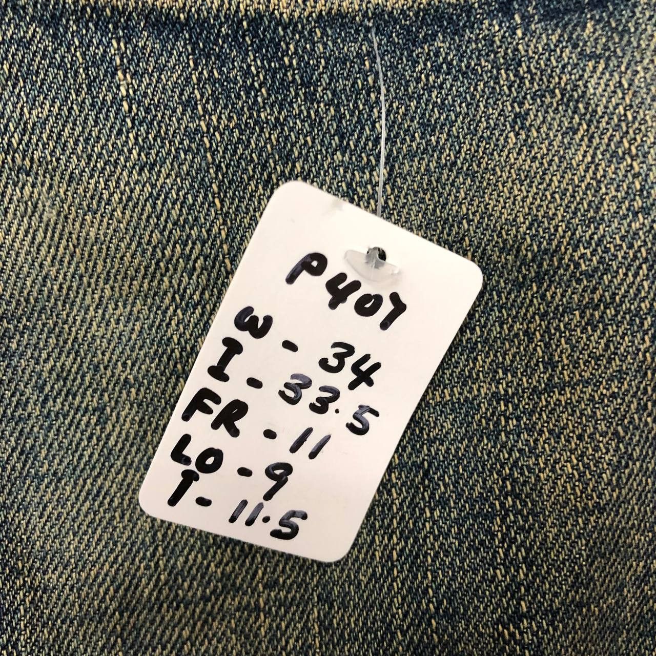 Uniqlo P407 UNIQLO WORKWEAR DISTRESSED DENIM Size US 34 / EU 50 - 13 Thumbnail