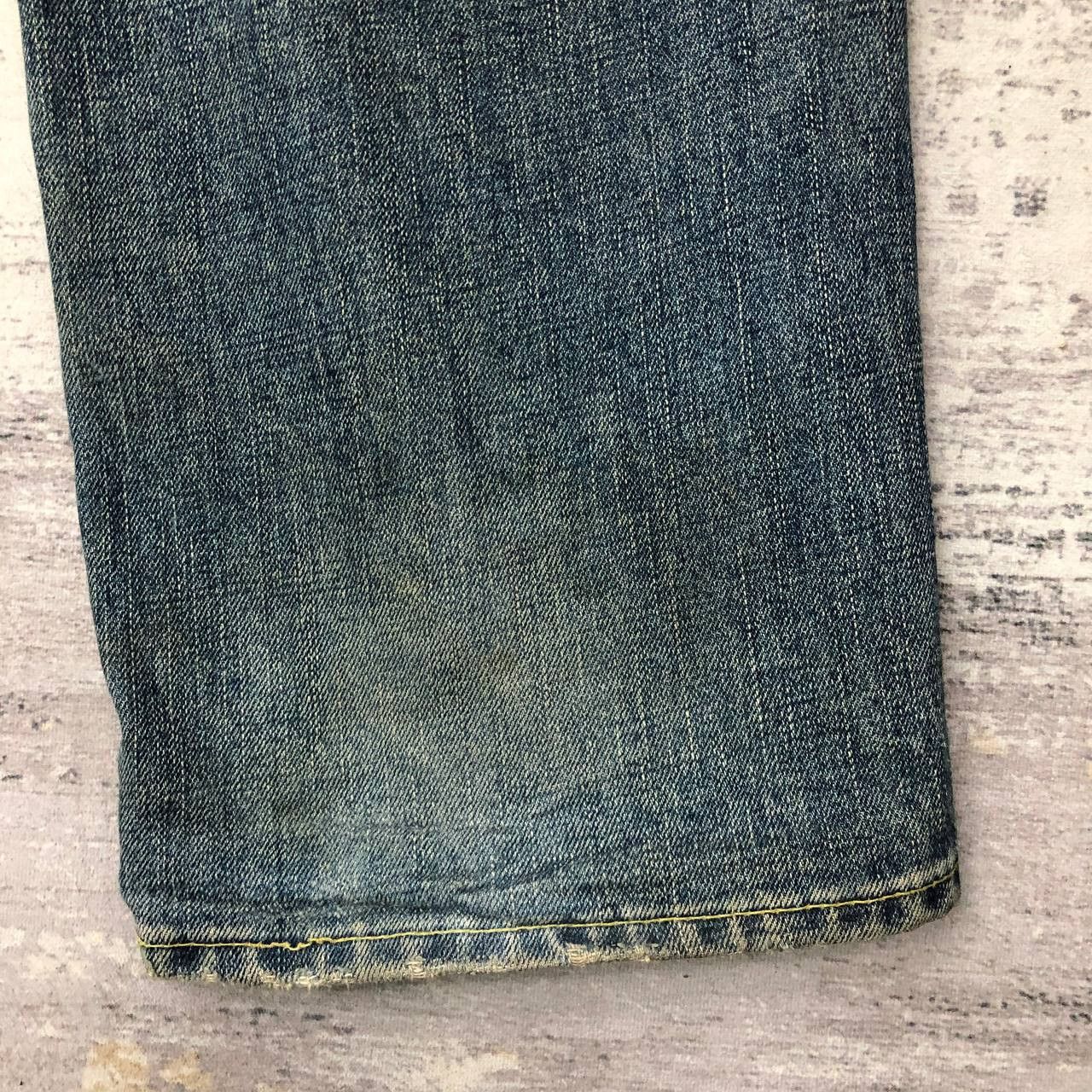 Uniqlo P407 UNIQLO WORKWEAR DISTRESSED DENIM Size US 34 / EU 50 - 11 Thumbnail