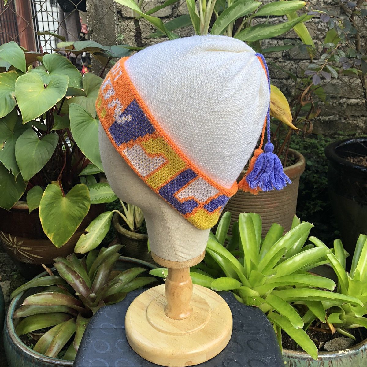 Japanese Brand × Salomon × Vintage Vintage Salomon Nice Design Beanie Snow Cap B82 Size ONE SIZE - 2 Thumbnail