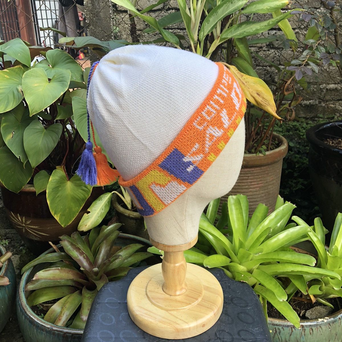 Japanese Brand × Salomon × Vintage Vintage Salomon Nice Design Beanie Snow Cap B82 Size ONE SIZE - 4 Thumbnail