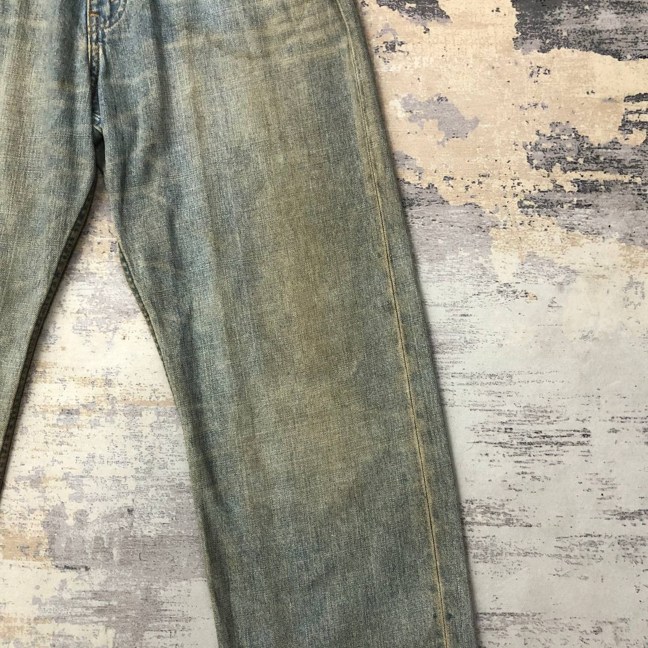 Levi's P413 LEVI'S DISTRESSED WORKWEAR DENIM Size US 33 - 11 Thumbnail