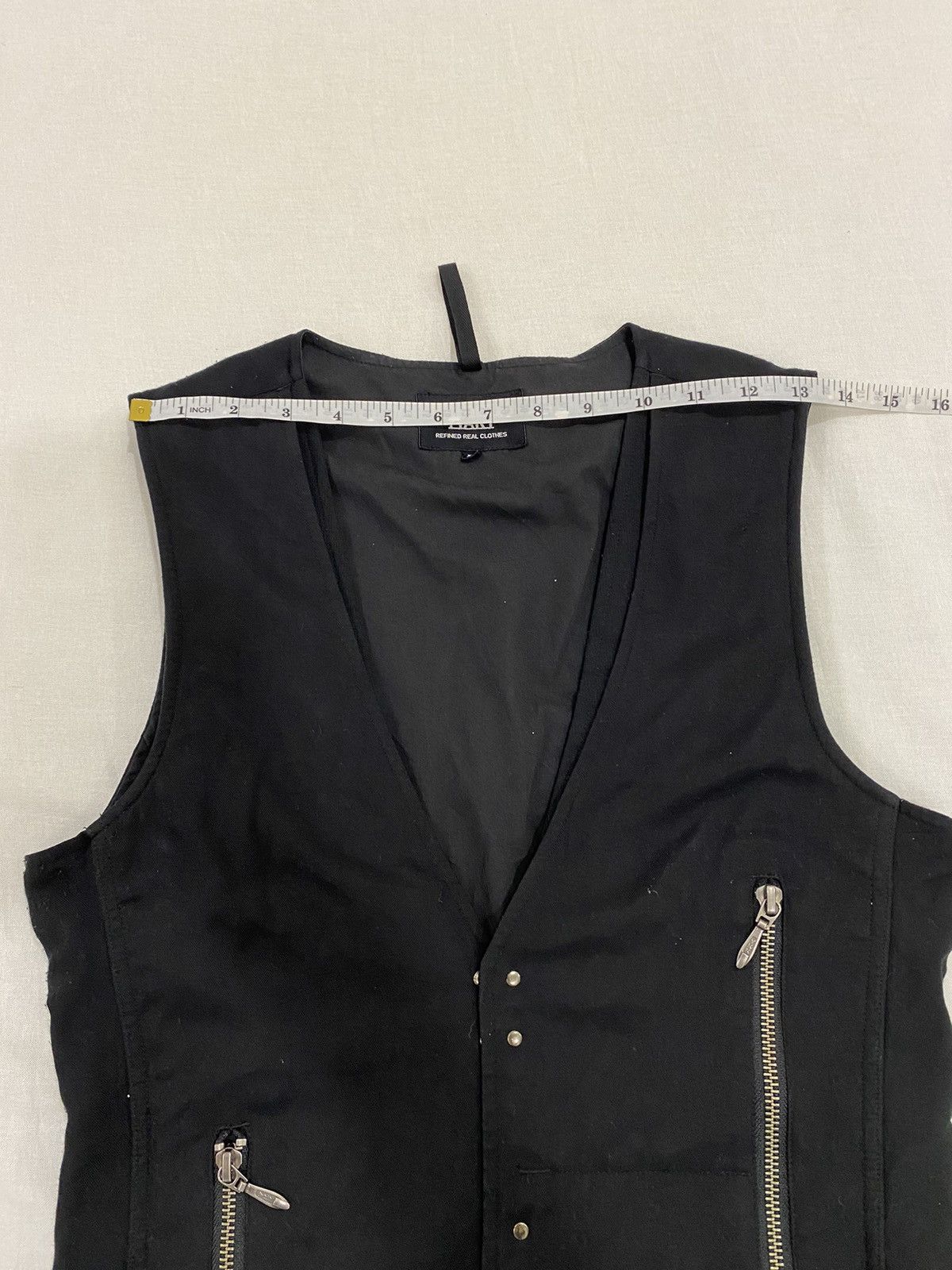 Japanese Brand TORNADO MART JAPAN PUNK BONDAGE VEST Size US L / EU 52-54 / 3 - 13 Thumbnail