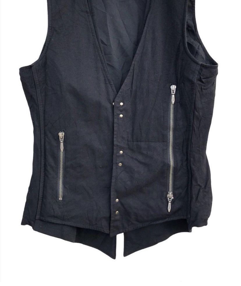 Japanese Brand TORNADO MART JAPAN PUNK BONDAGE VEST Size US L / EU 52-54 / 3 - 4 Thumbnail