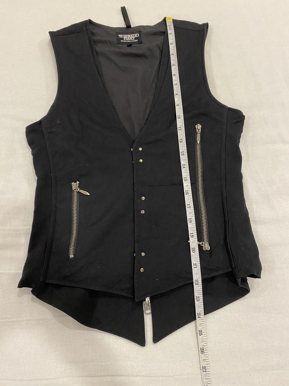 Japanese Brand TORNADO MART JAPAN PUNK BONDAGE VEST Size US L / EU 52-54 / 3 - 12 Thumbnail