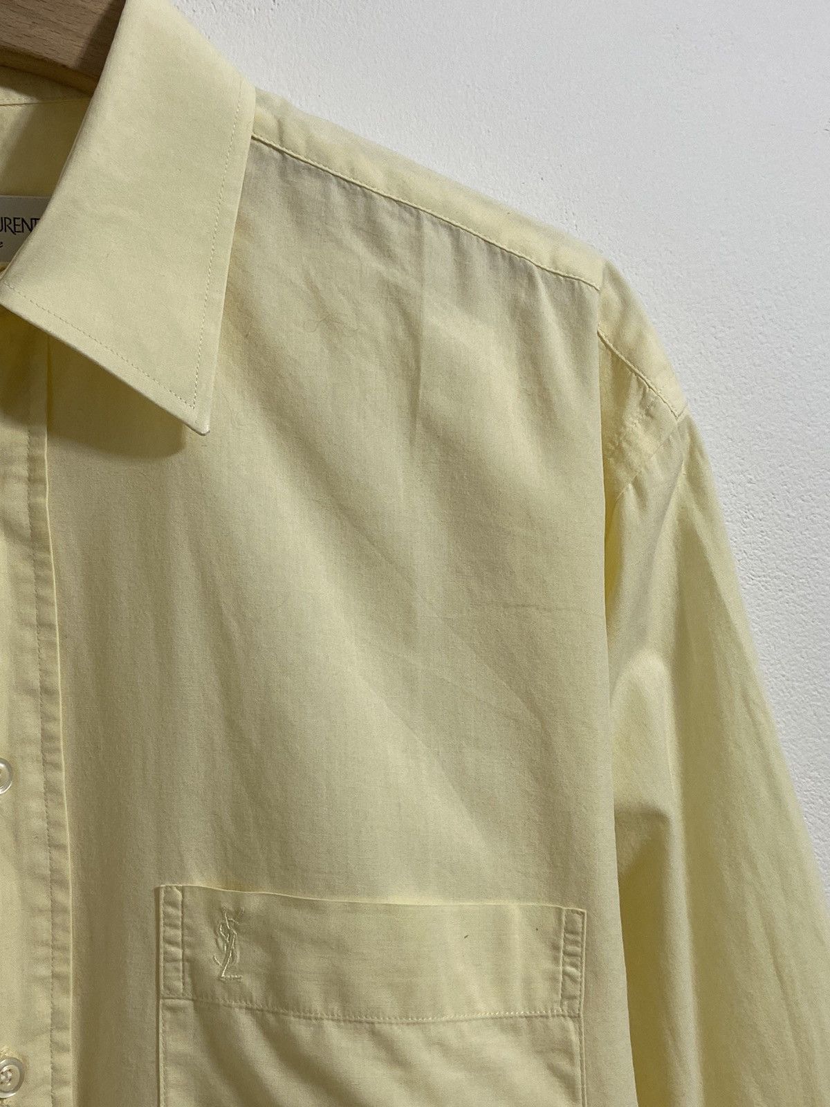 Yves Saint Laurent Yves Saint Laurent Button Up Size US XL / EU 56 / 4 - 4 Thumbnail