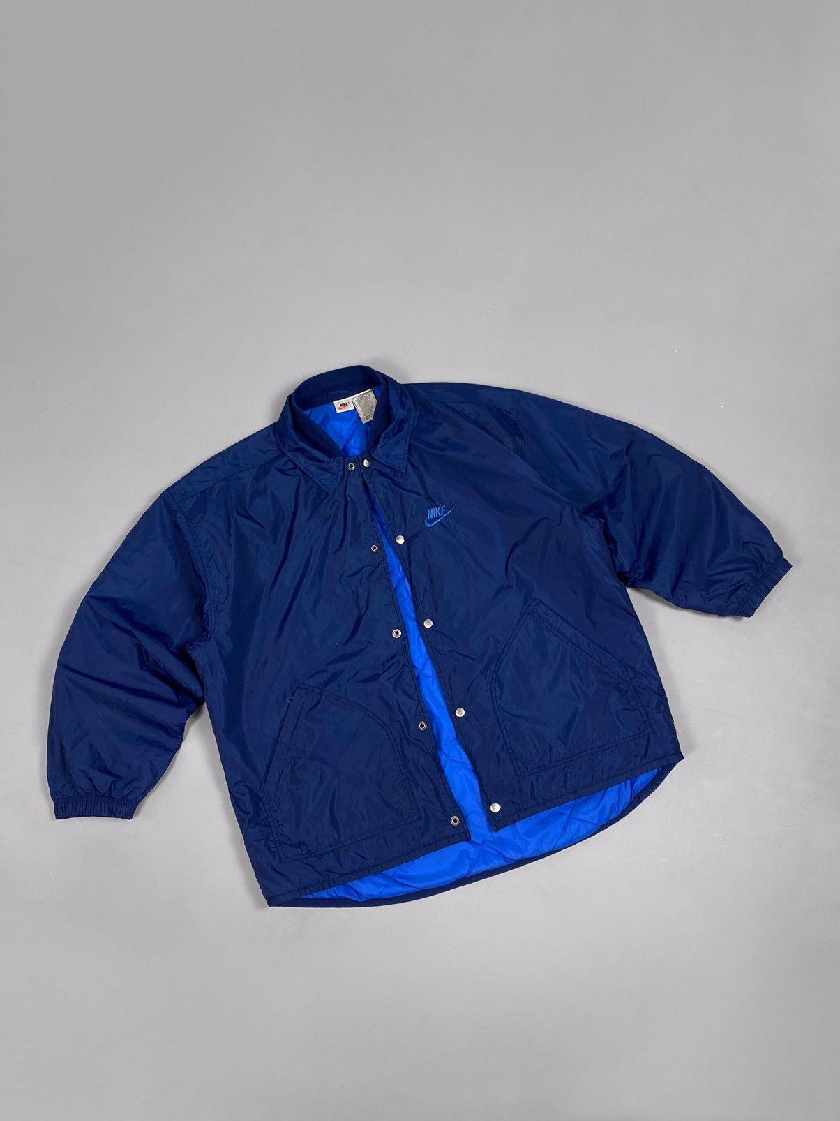 Nike vintage nike 90’s nylon jacket Size US XL / EU 56 / 4 - 2 Thumbnail