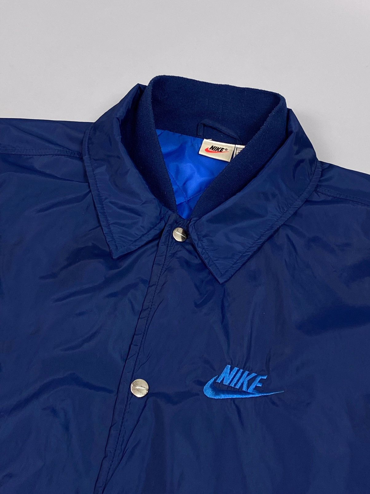 Nike vintage nike 90’s nylon jacket Size US XL / EU 56 / 4 - 4 Thumbnail
