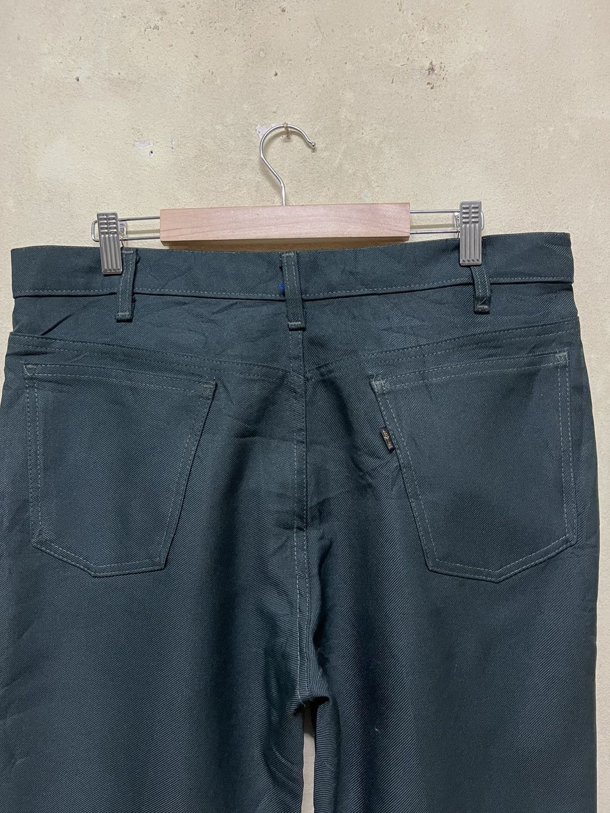 Levi's × Levi's Vintage Clothing × Vintage Vintage levi’s Sta-Prest green pant 520 Size US 35 - 6 Thumbnail