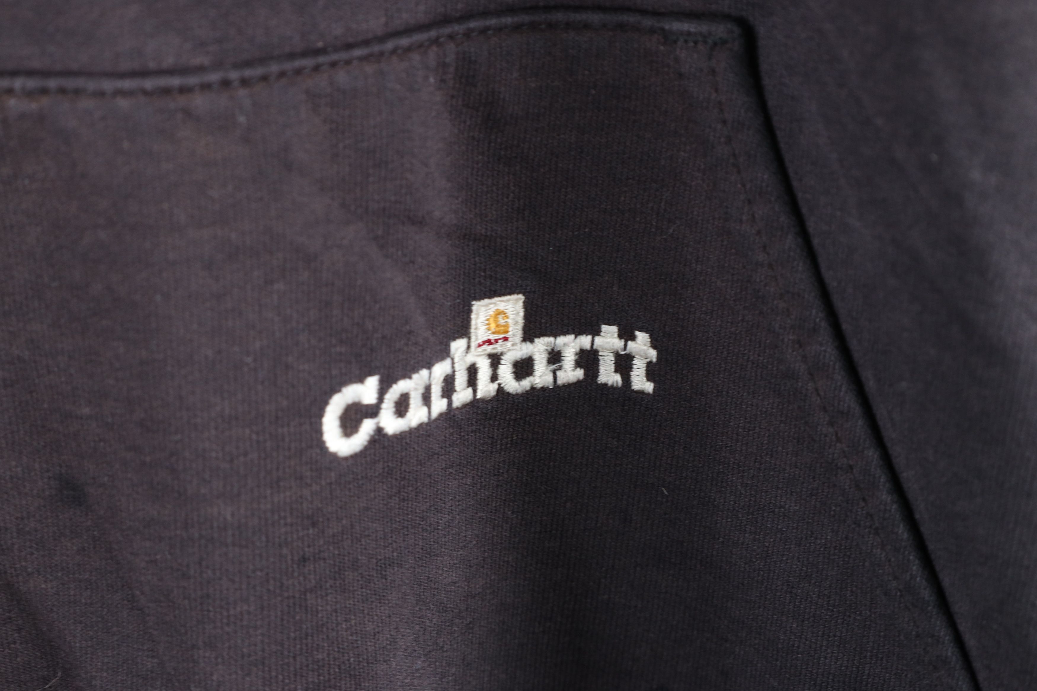 Carhartt × Vintage Vintage Carhartt Thrashed Heavyweight Hoodie Sweatshirt Size US XXL / EU 58 / 5 - 4 Thumbnail