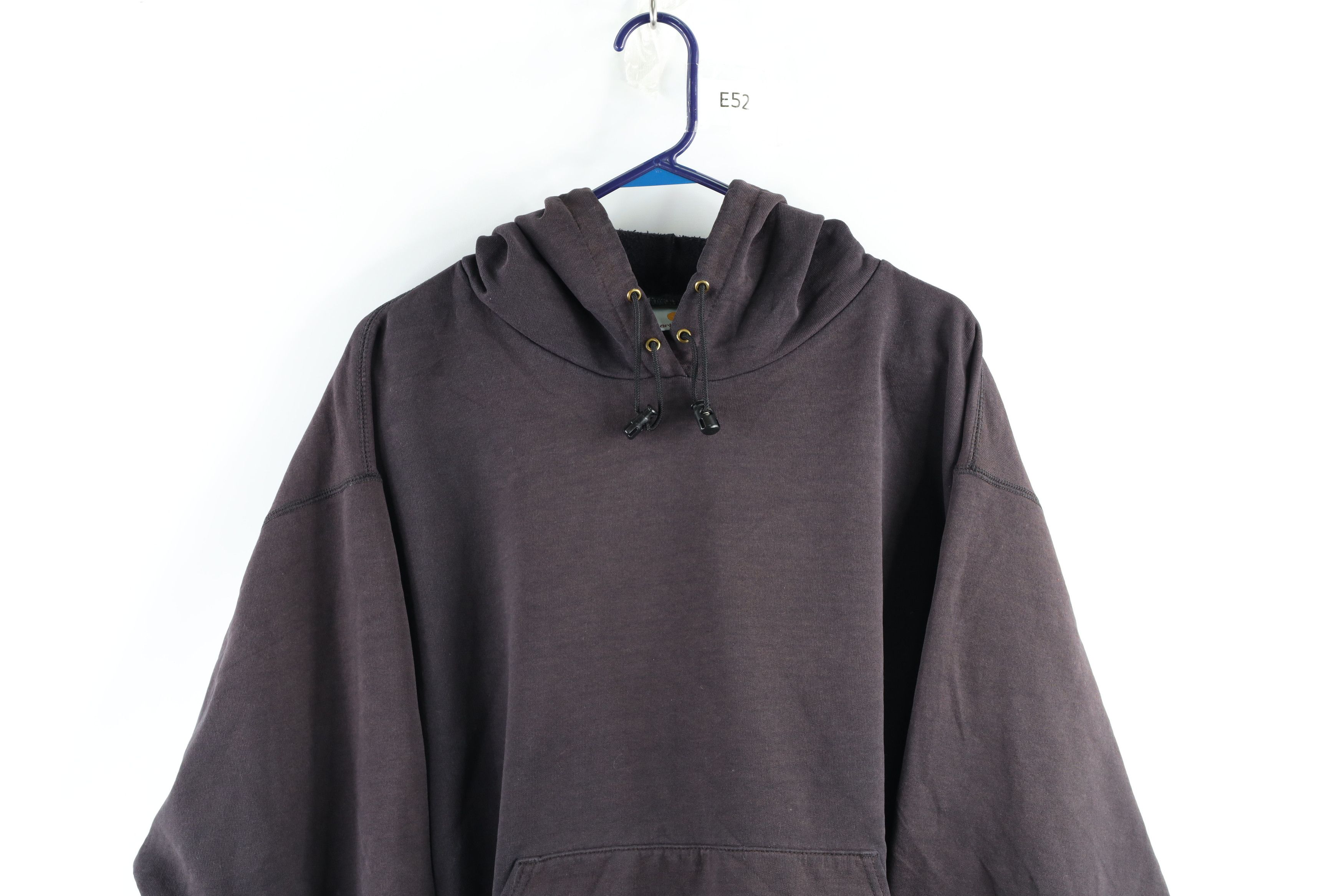 Carhartt × Vintage Vintage Carhartt Thrashed Heavyweight Hoodie Sweatshirt Size US XXL / EU 58 / 5 - 2 Thumbnail