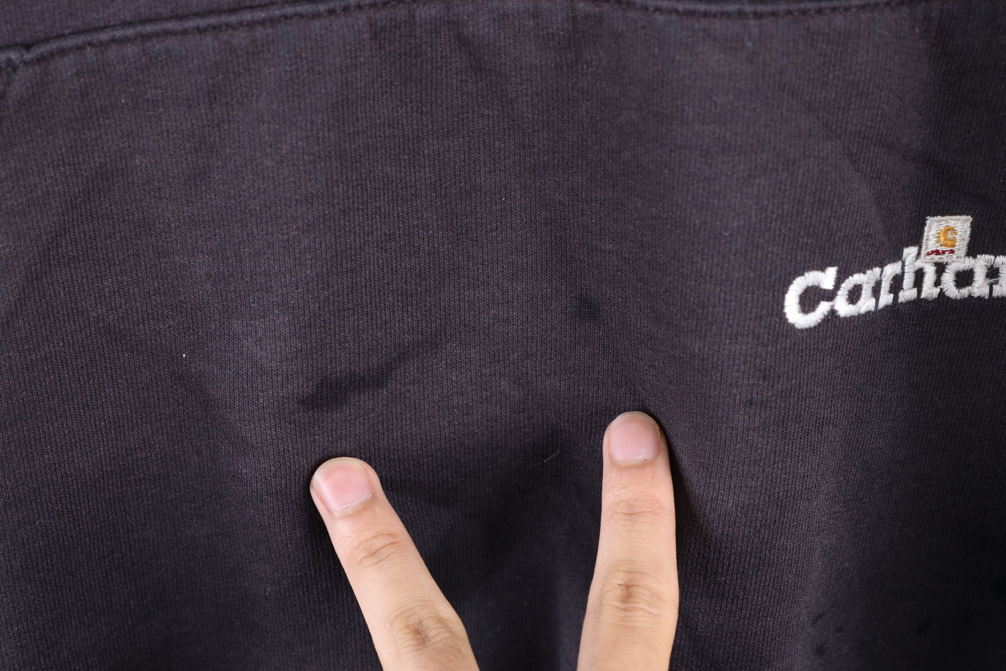 Carhartt × Vintage Vintage Carhartt Thrashed Heavyweight Hoodie Sweatshirt Size US XXL / EU 58 / 5 - 6 Thumbnail