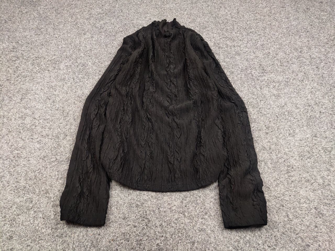 Japanese Brand Vintage y2k Japan Issey Miyake Style Pleated Long Sleeve Size M / US 6-8 / IT 42-44 - 2 Thumbnail