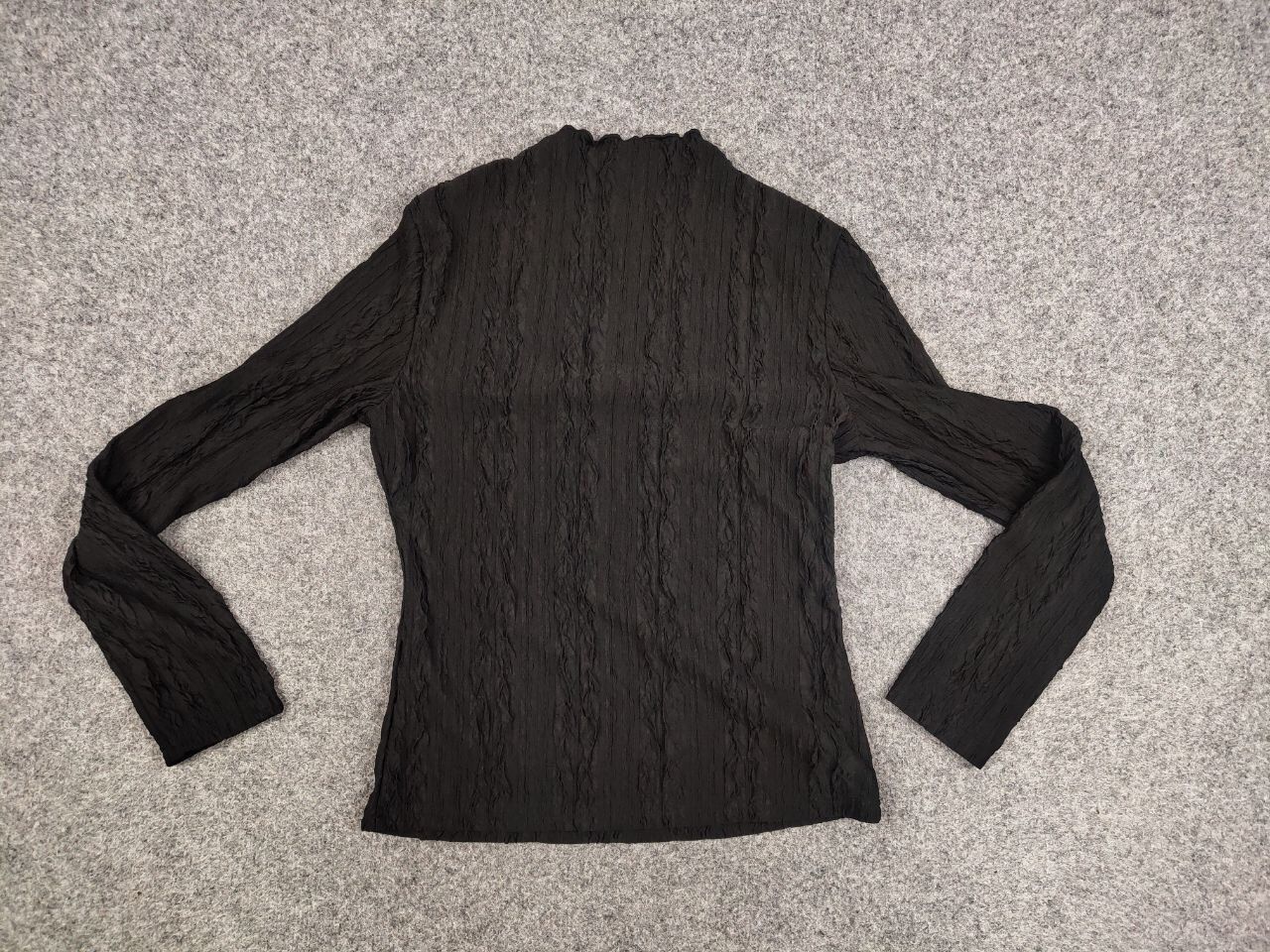 Japanese Brand Vintage y2k Japan Issey Miyake Style Pleated Long Sleeve Size M / US 6-8 / IT 42-44 - 13 Thumbnail