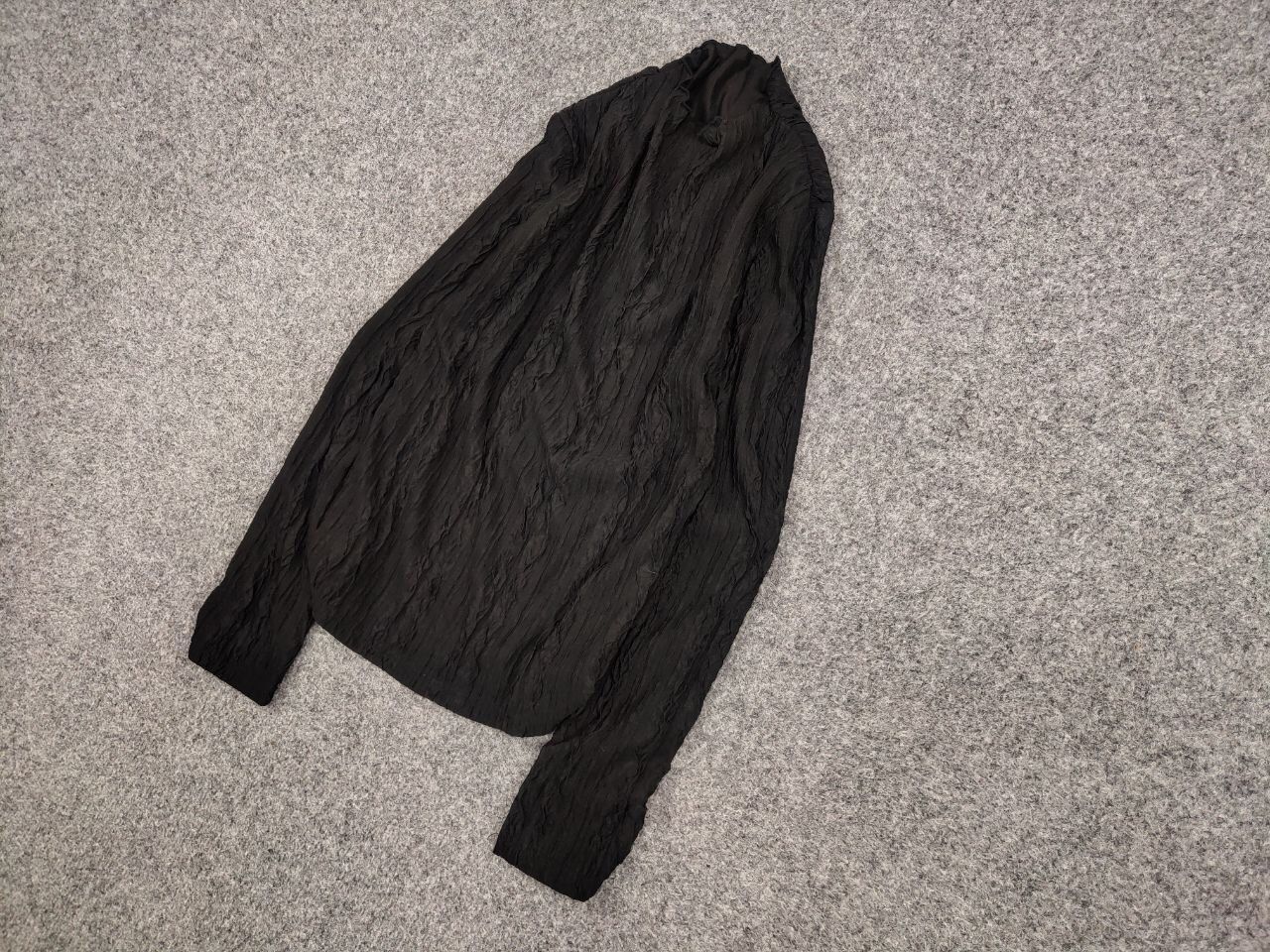 Japanese Brand Vintage y2k Japan Issey Miyake Style Pleated Long Sleeve Size M / US 6-8 / IT 42-44 - 3 Thumbnail