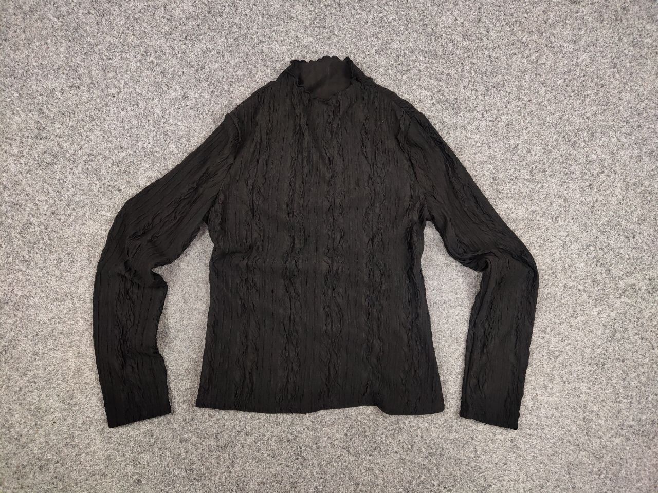 Japanese Brand Vintage y2k Japan Issey Miyake Style Pleated Long Sleeve Size M / US 6-8 / IT 42-44 - 11 Thumbnail