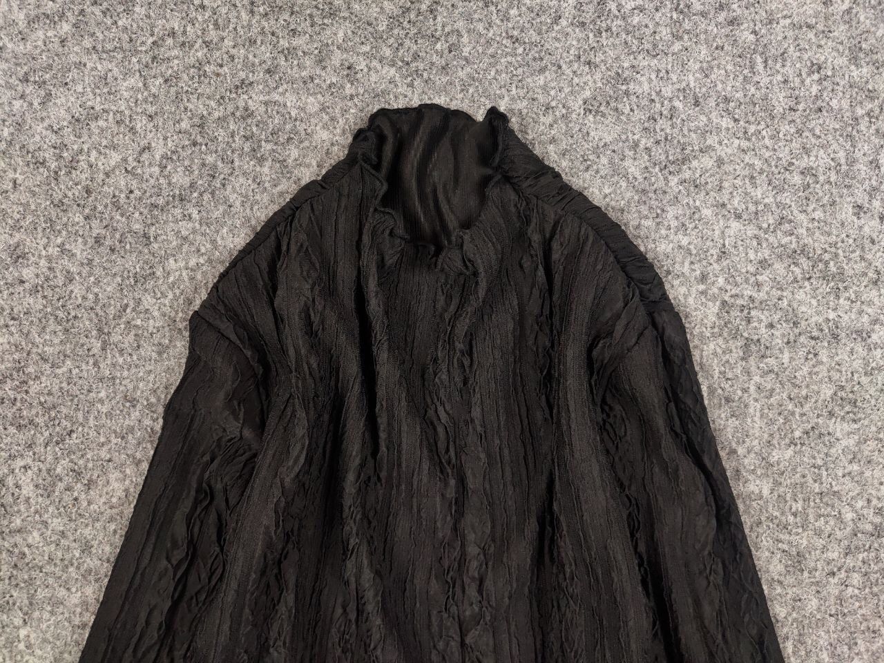 Japanese Brand Vintage y2k Japan Issey Miyake Style Pleated Long Sleeve Size M / US 6-8 / IT 42-44 - 8 Thumbnail