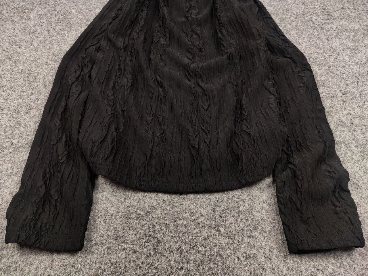 Japanese Brand Vintage y2k Japan Issey Miyake Style Pleated Long Sleeve Size M / US 6-8 / IT 42-44 - 9 Thumbnail