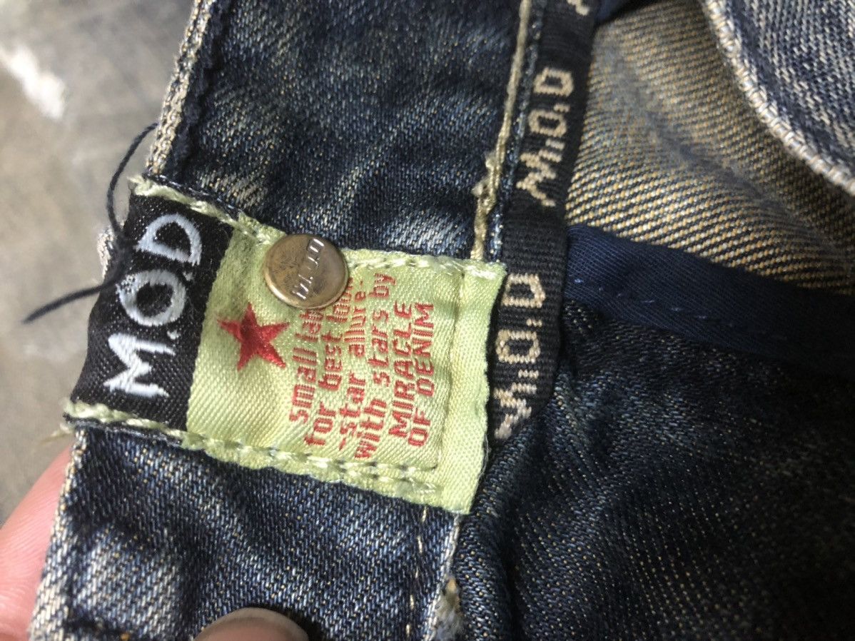 Japanese Brand ❌SUMMER SALE❌Flare Distressed Denim Jeans Japanese Brand Size US 32 / EU 48 - 8 Thumbnail