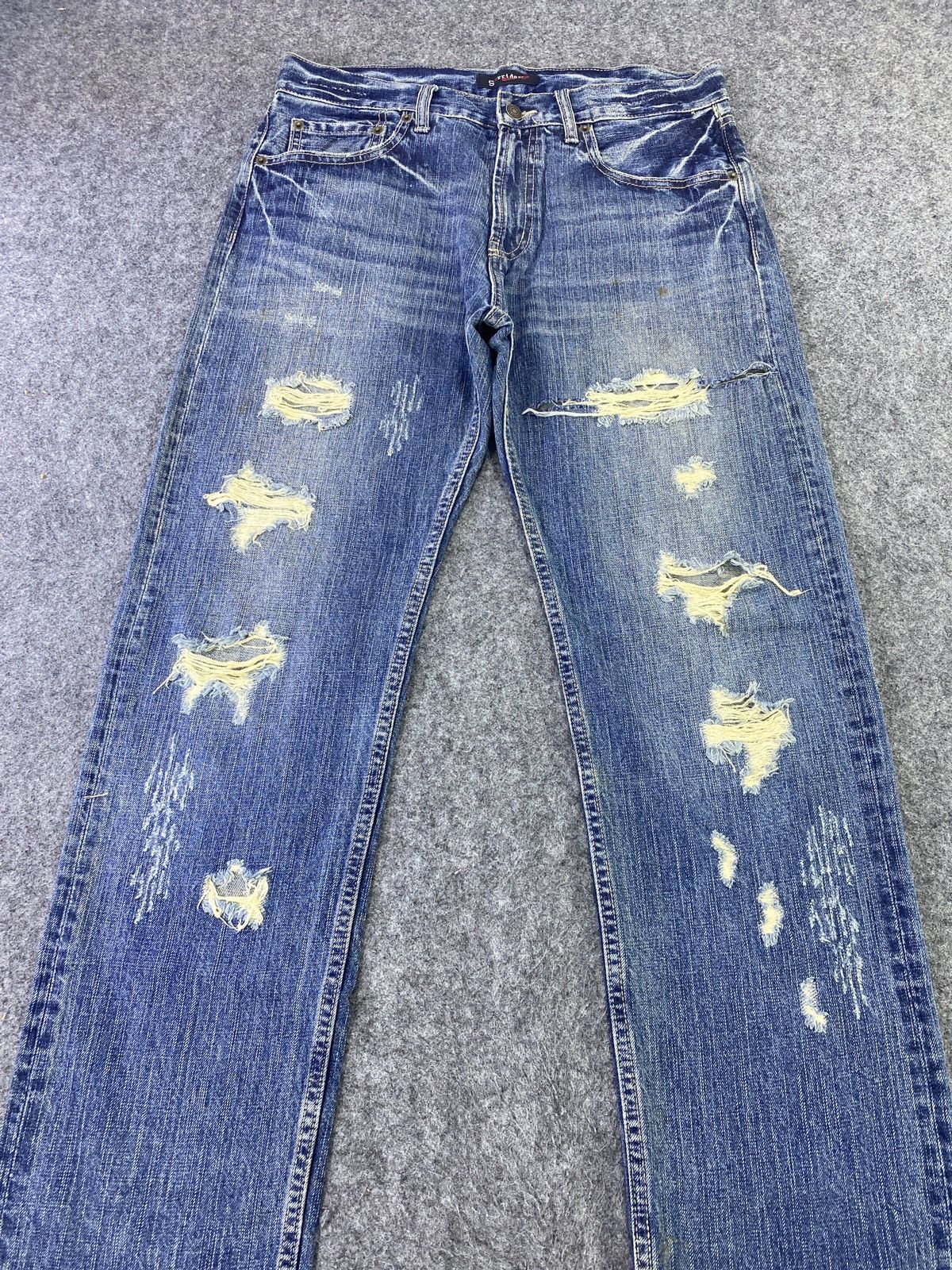 Japanese Brand Japanese Brand Sorridere Distressed Jeans - J799 Size US 32 / EU 48 - 8 Thumbnail