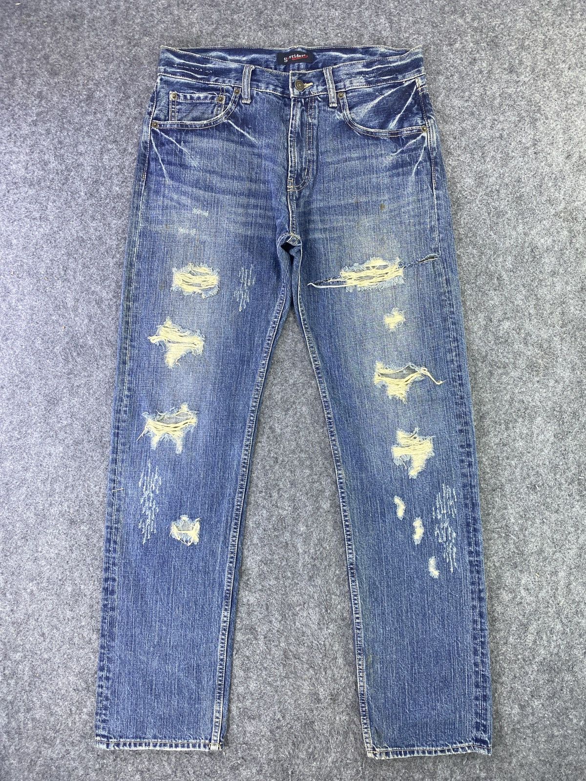 Japanese Brand Japanese Brand Sorridere Distressed Jeans - J799 Size US 32 / EU 48 - 1 Thumbnail