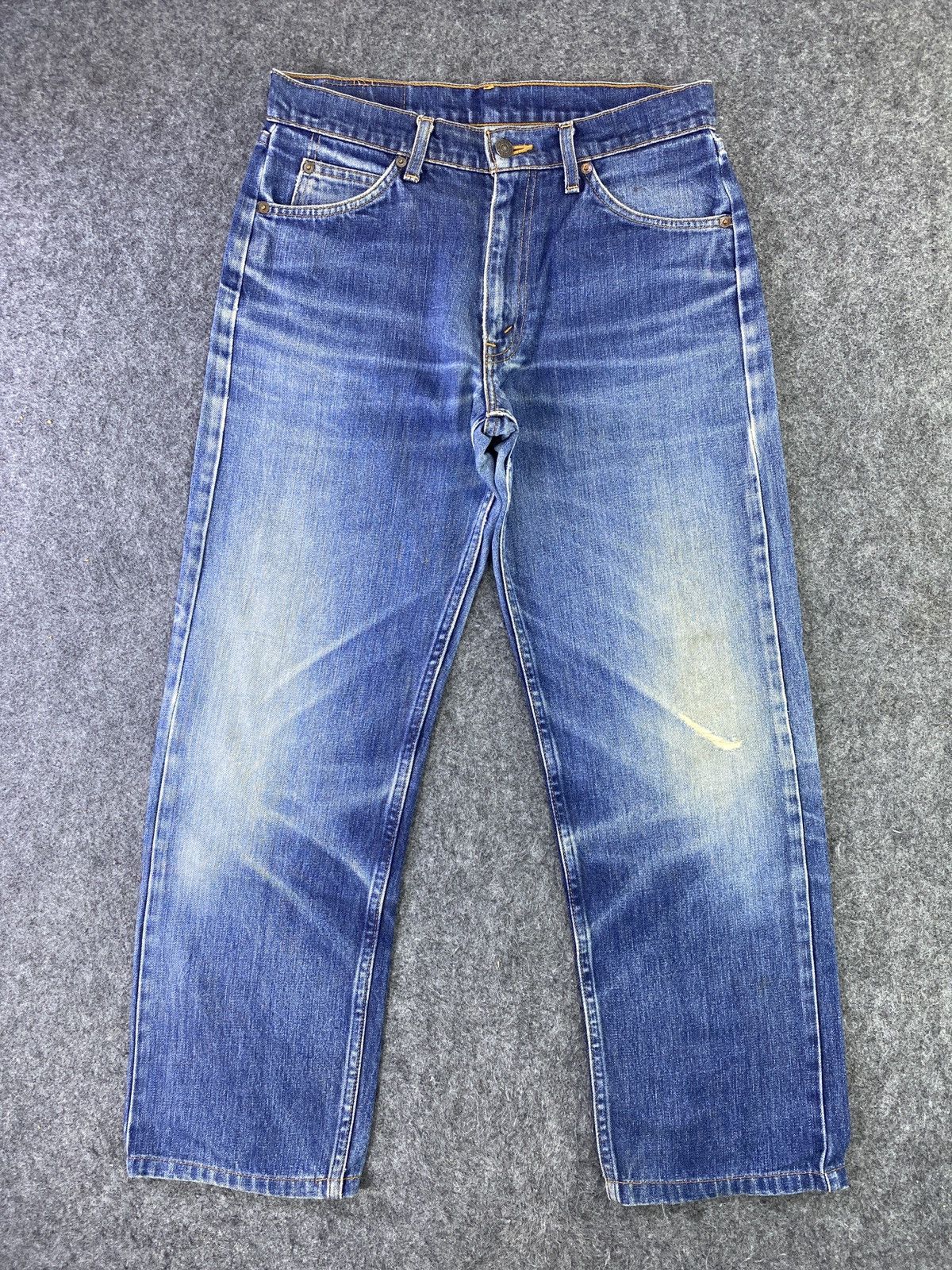 Levi's Vintage Levis 612 Distress Blue Wash Jeans - J803 Size US 30 / EU 46 - 1 Thumbnail
