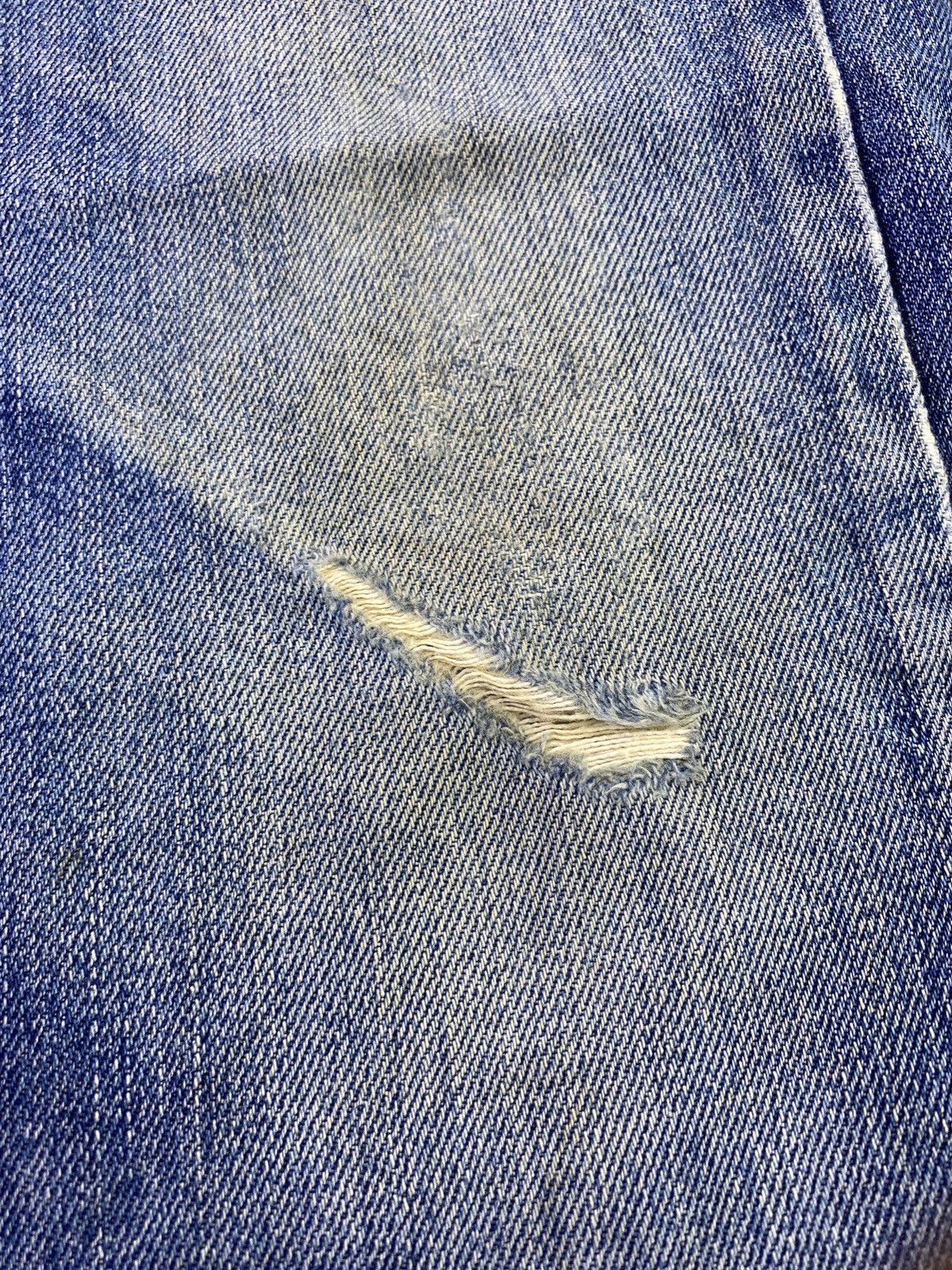 Levi's Vintage Levis 612 Distress Blue Wash Jeans - J803 Size US 30 / EU 46 - 10 Thumbnail
