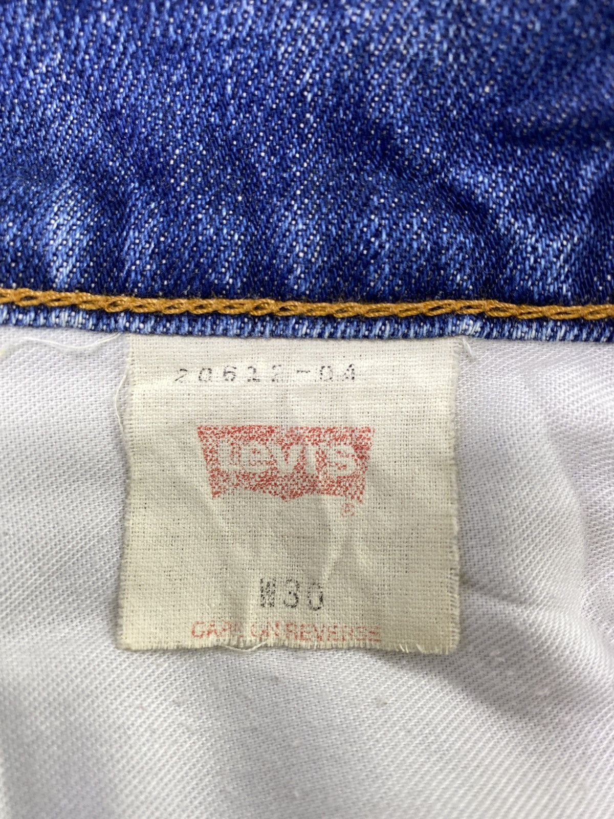 Levi's Vintage Levis 612 Distress Blue Wash Jeans - J803 Size US 30 / EU 46 - 5 Thumbnail