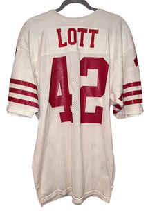 Vintage Ronnie Lott #42 Oakland Raiders Throwback Stitched Jersey