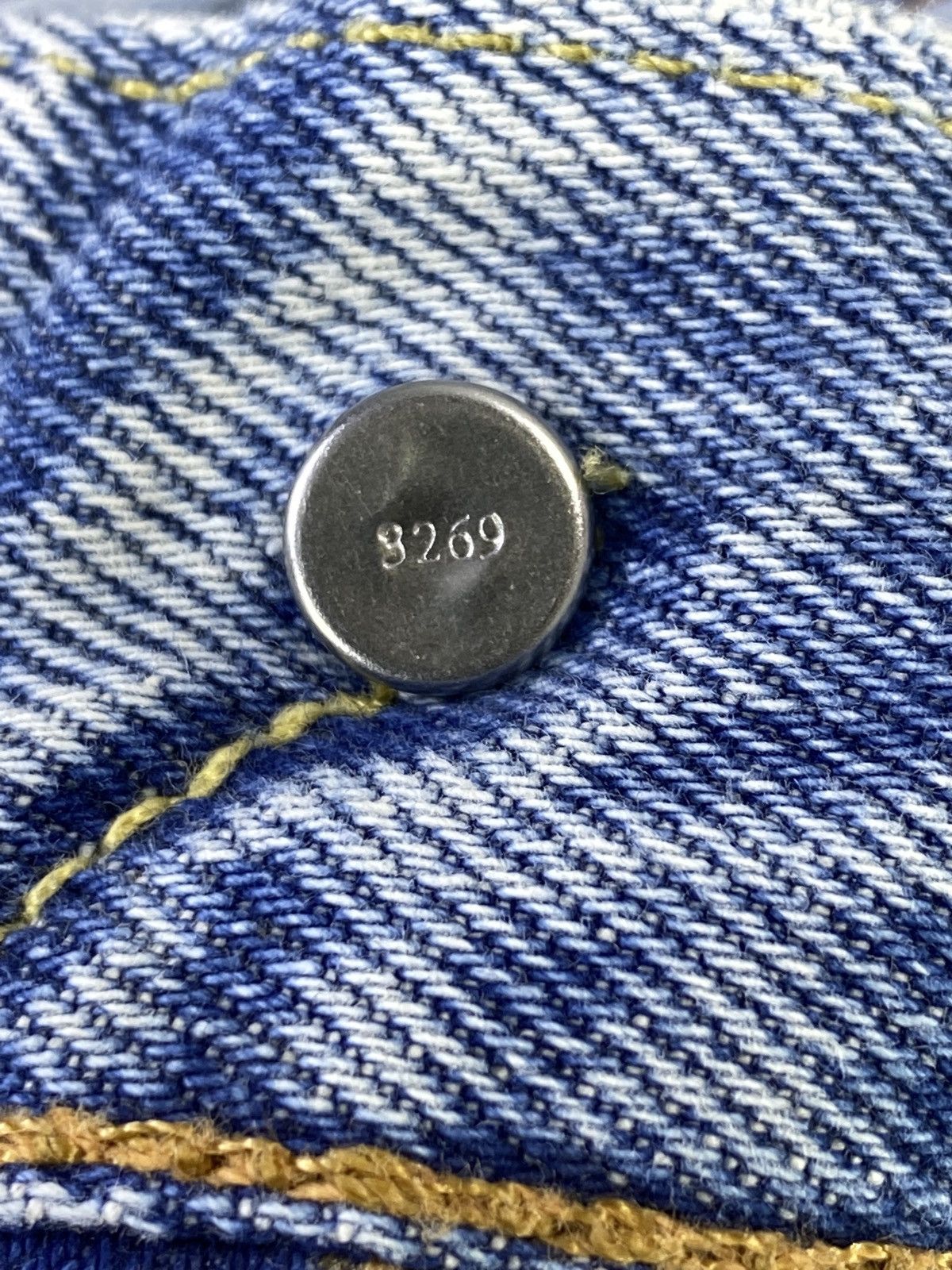 Levi's Vintage Levis 501 S Jeans Blue Wash - J805 Size US 34 / EU 50 - 4 Thumbnail