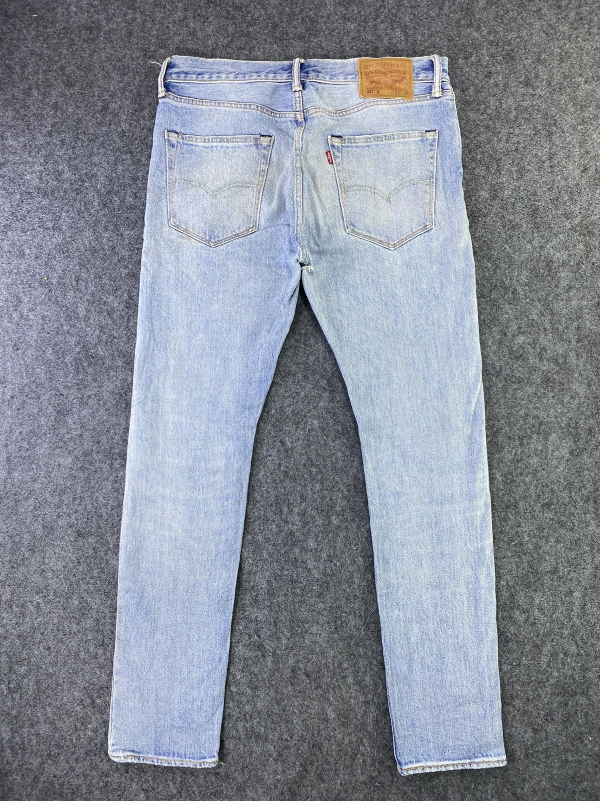Levi's Vintage Levis 501 S Jeans Blue Wash - J805 Size US 34 / EU 50 - 2 Thumbnail
