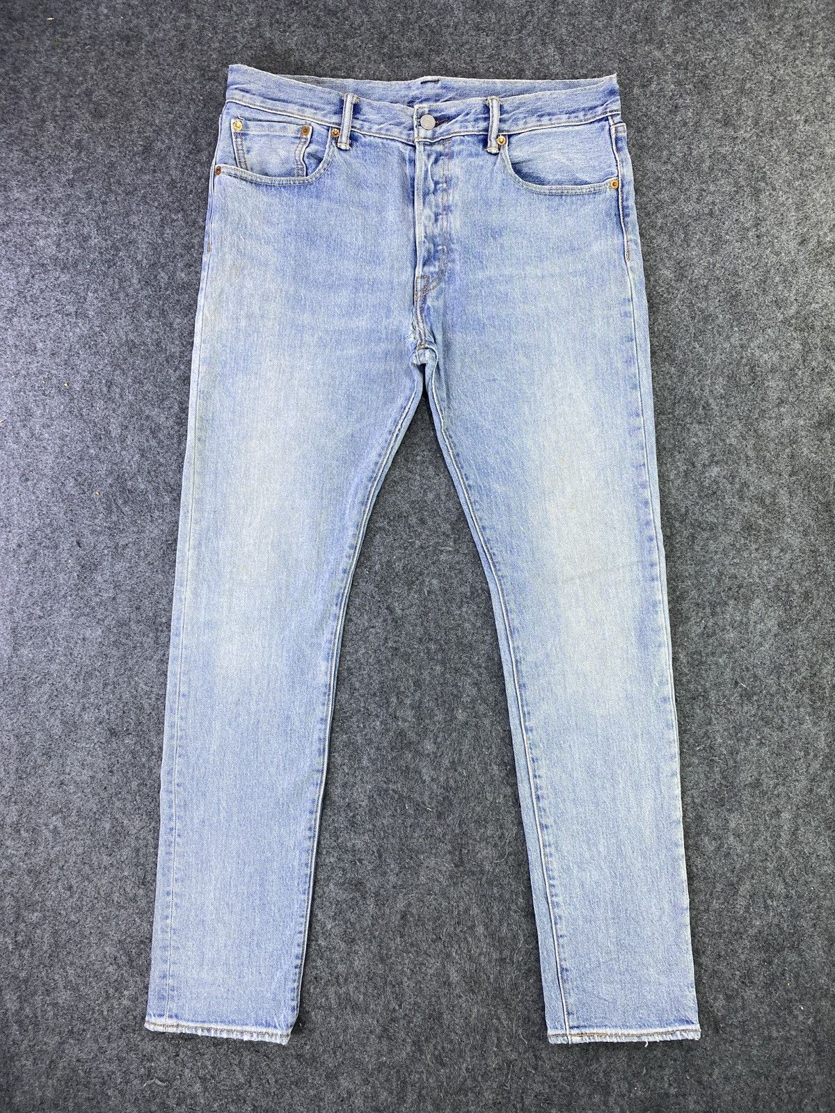 Levi's Vintage Levis 501 S Jeans Blue Wash - J805 Size US 34 / EU 50 - 1 Thumbnail