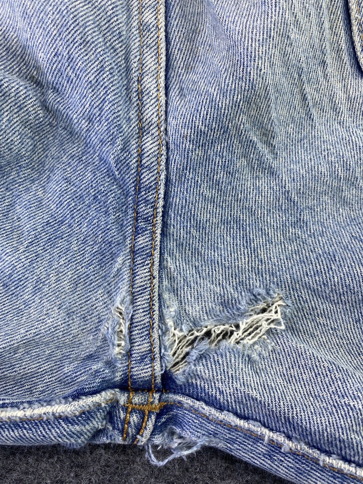 Levi's Vintage Levis 501 S Jeans Blue Wash - J805 Size US 34 / EU 50 - 11 Thumbnail