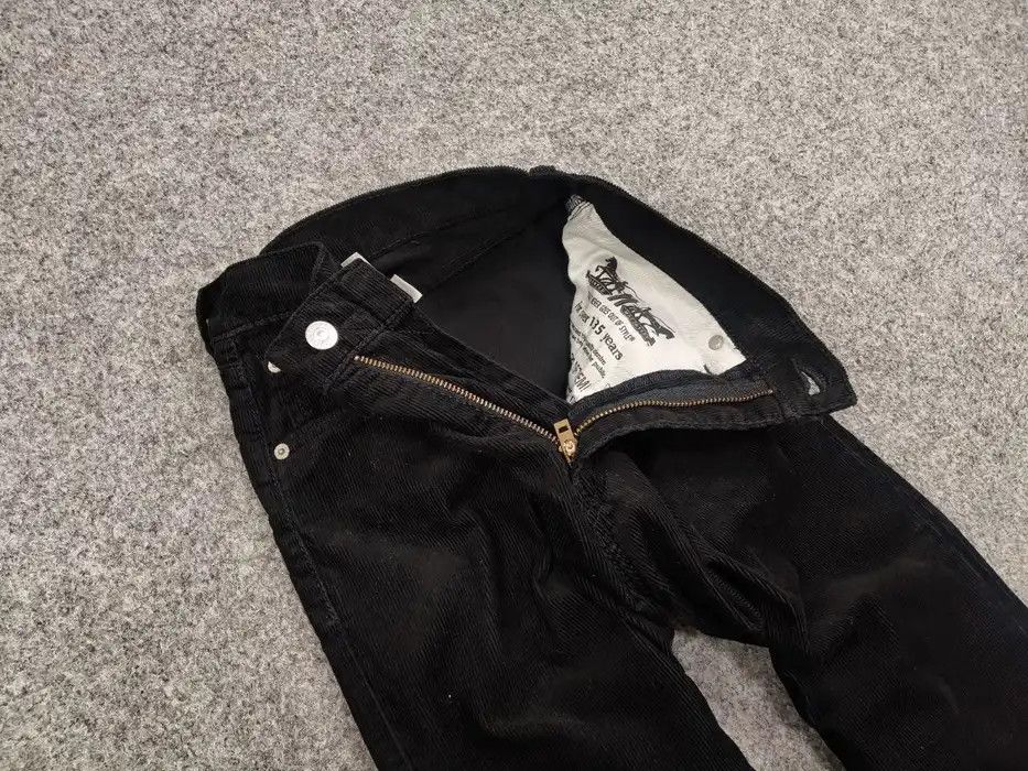 Levi's Vintage 90's Levi’s 751 Corduroy Black Trousers Pants Size US 32 / EU 48 - 9 Thumbnail