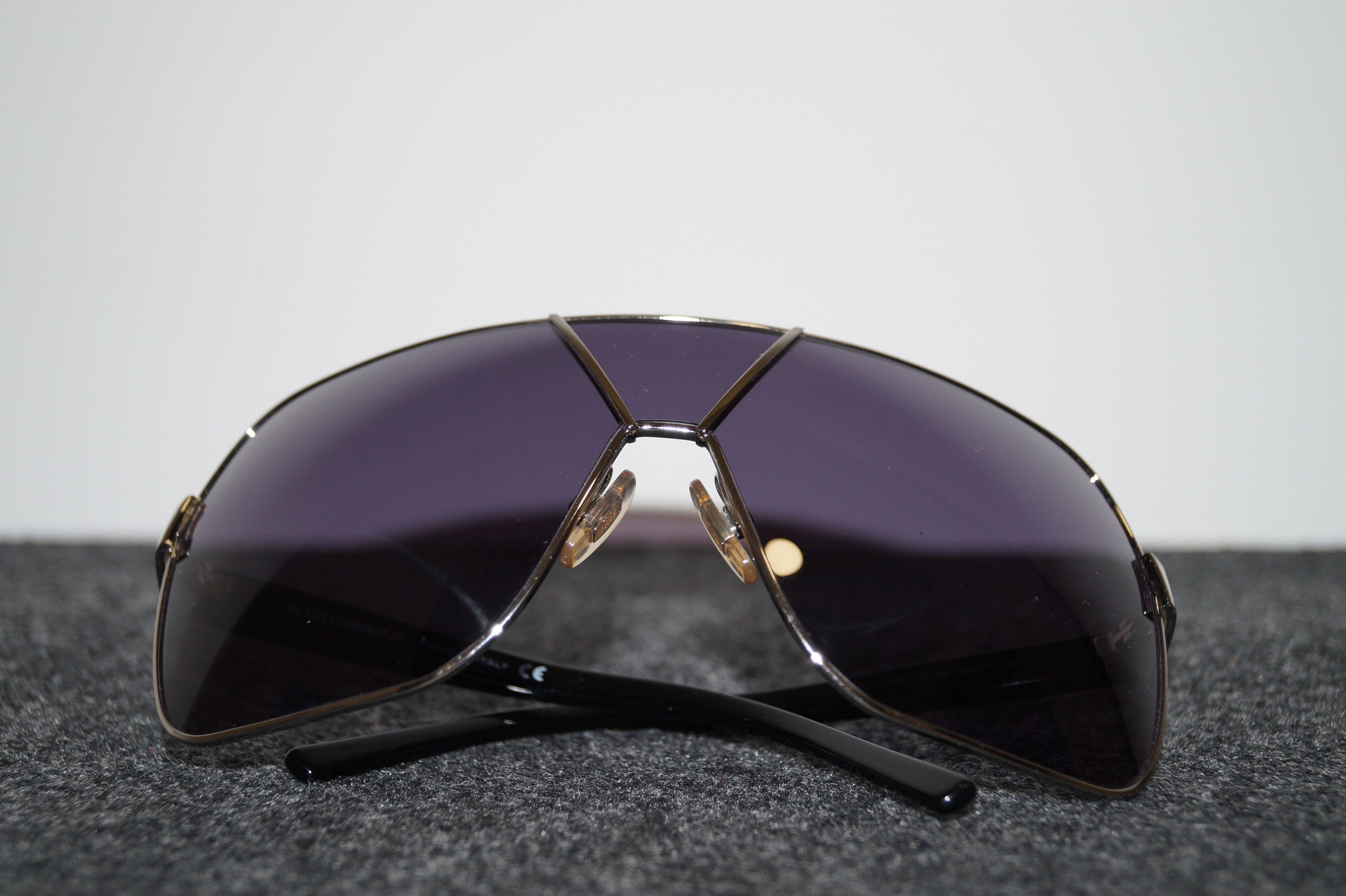 Dolce&Gabbana silver filigree clear crystals oversize sunglasses DG 2134 B-M Marie Antoinette Sunglasses - Divalicious Eyewear main image 3