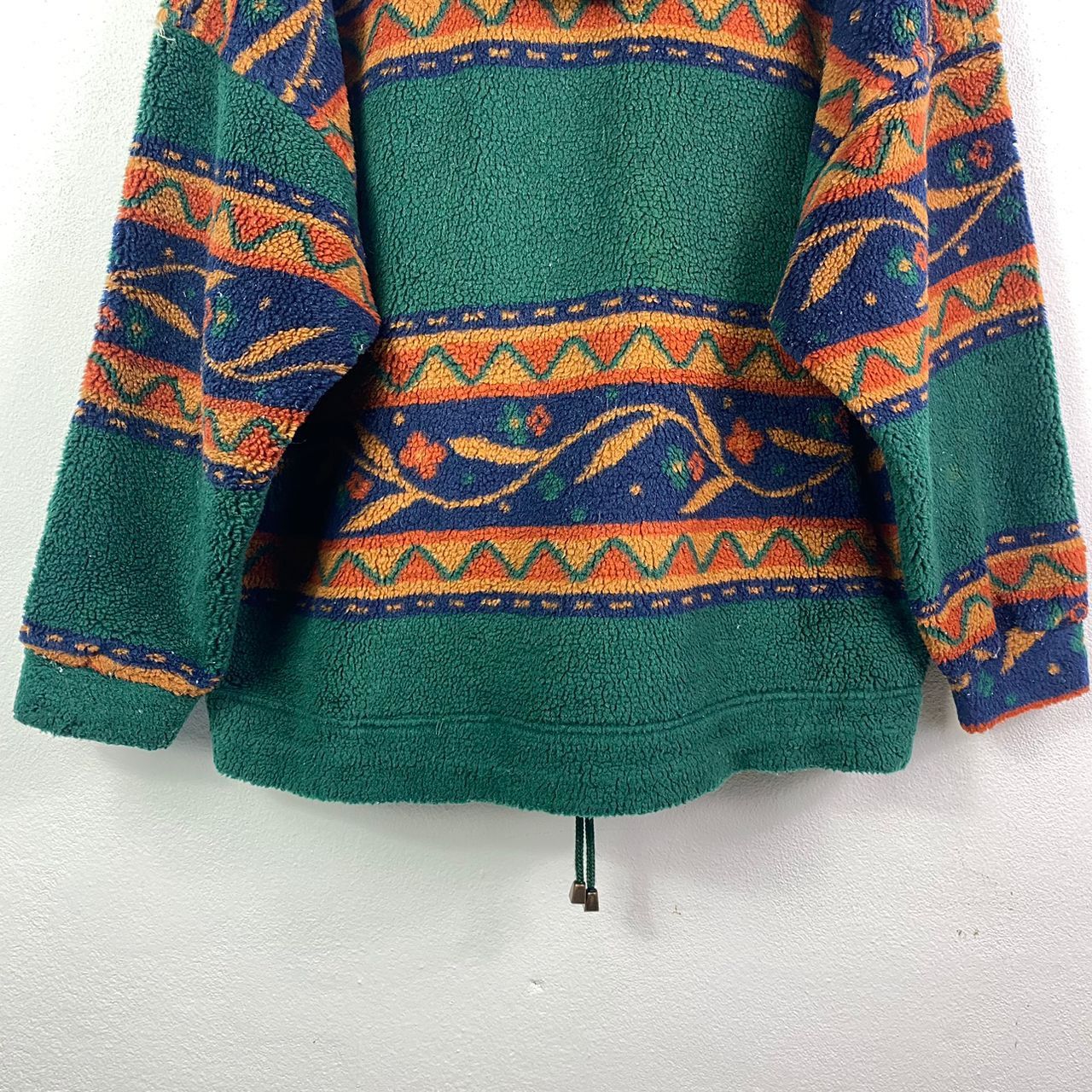 Vintage EXP Fleece Aztec Oversized Quarter Zipper Hoodie Pullover Size US XL / EU 56 / 4 - 11 Thumbnail