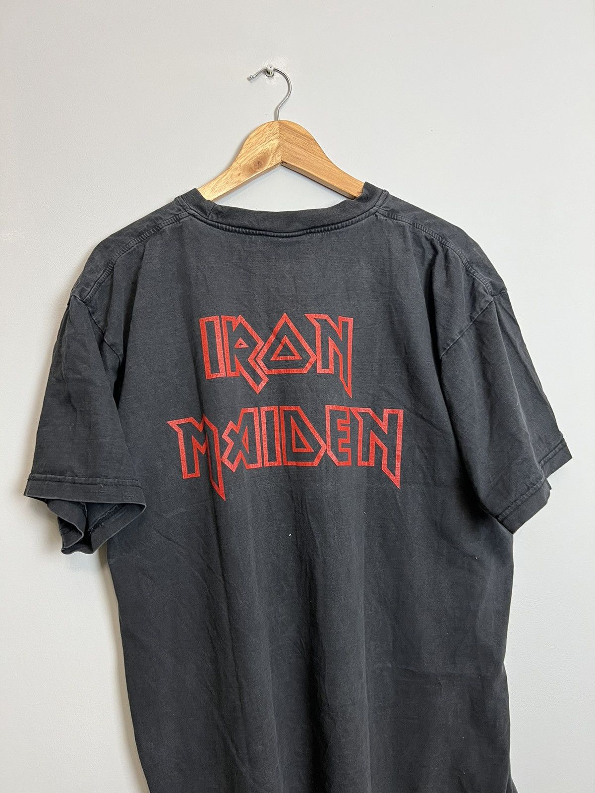 Band Tees Rare 90s Iron Maiden Virtual XI Rock Metal Band T Shirt Size US XL / EU 56 / 4 - 2 Thumbnail
