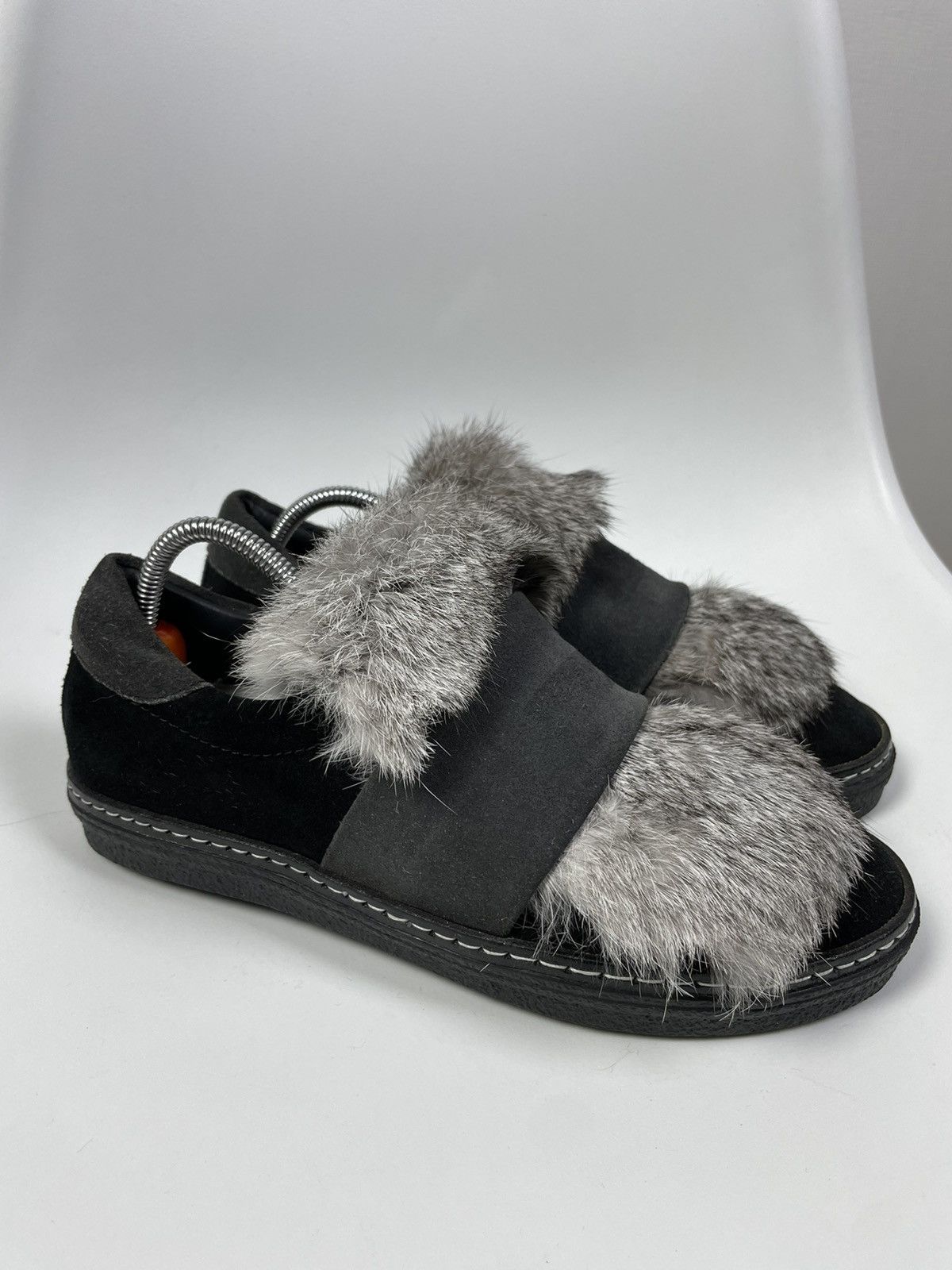 Other Change! made in italy Sneakers Fur Trim size 37 Size US 7 / IT 37 - 1 Thumbnail