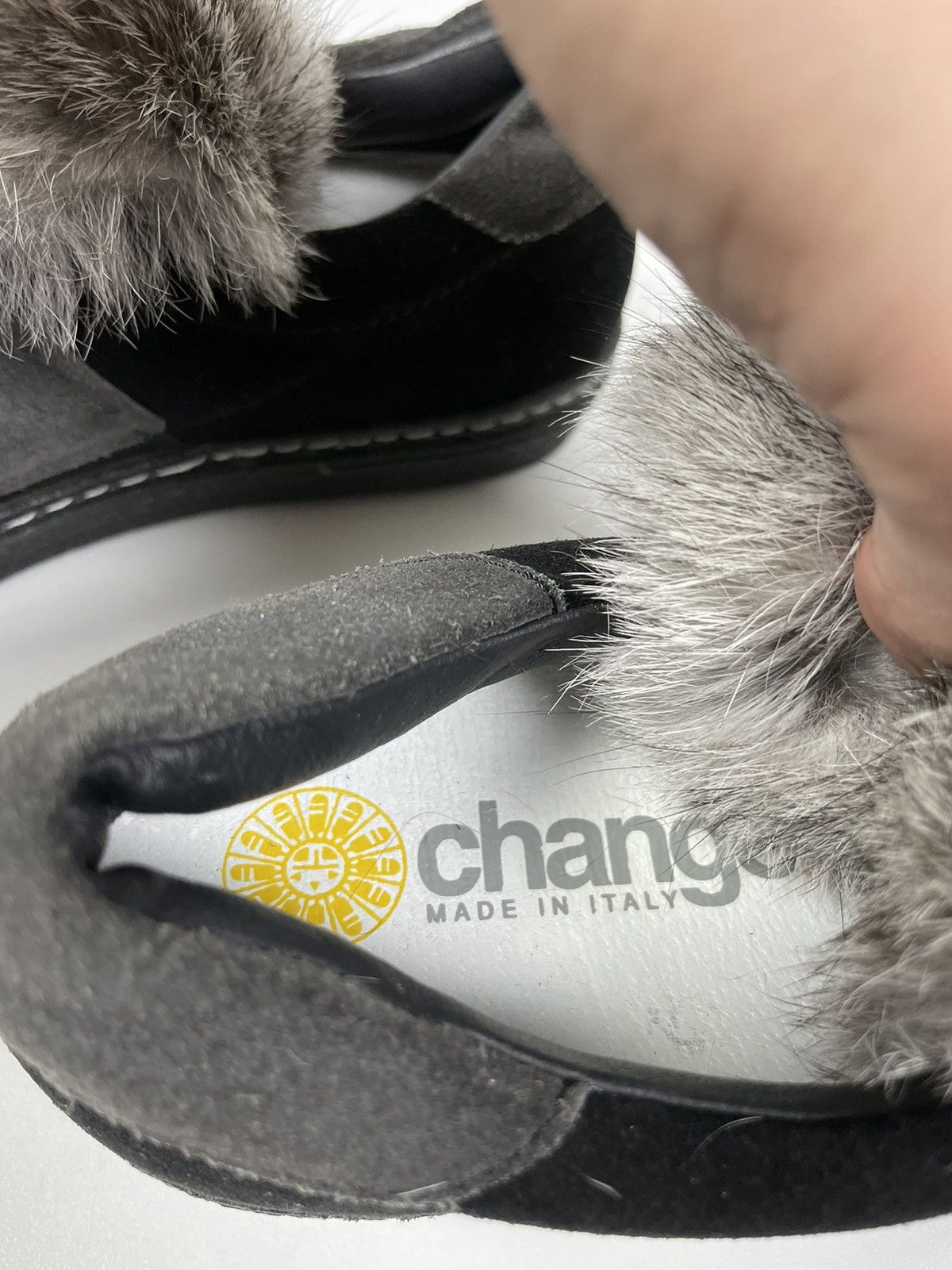 Other Change! made in italy Sneakers Fur Trim size 37 Size US 7 / IT 37 - 9 Thumbnail