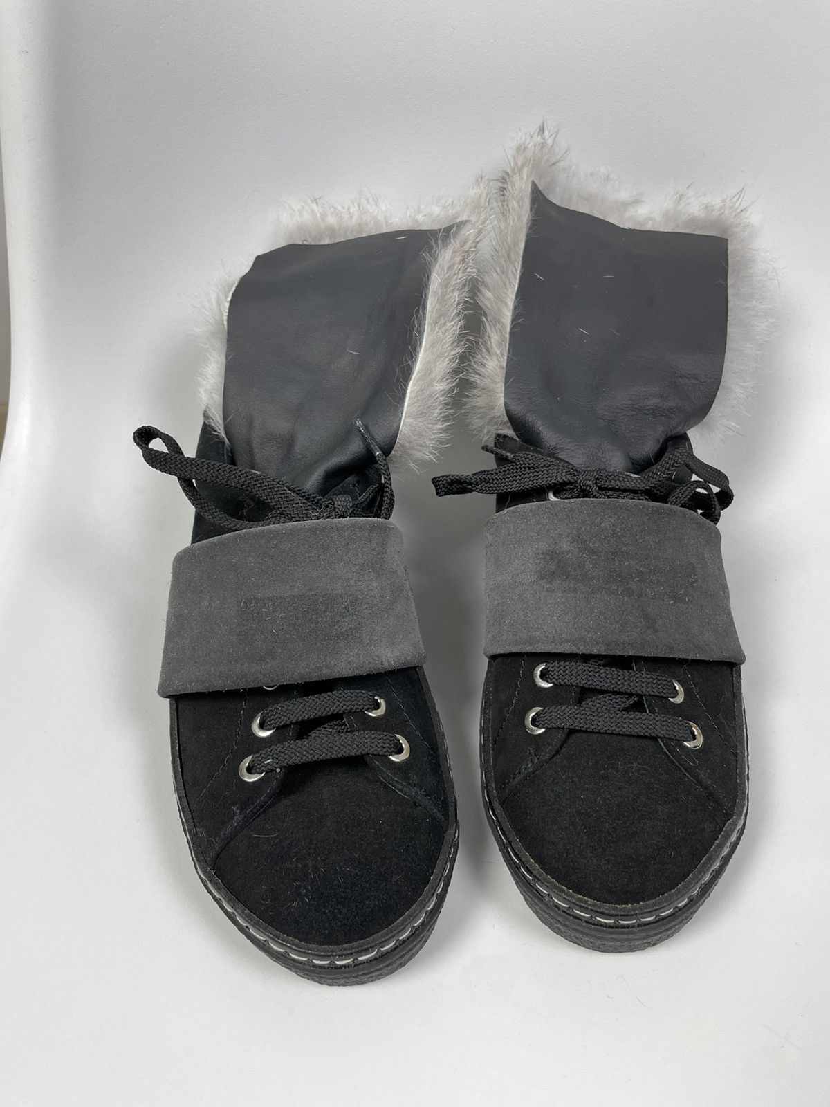 Other Change! made in italy Sneakers Fur Trim size 37 Size US 7 / IT 37 - 7 Thumbnail