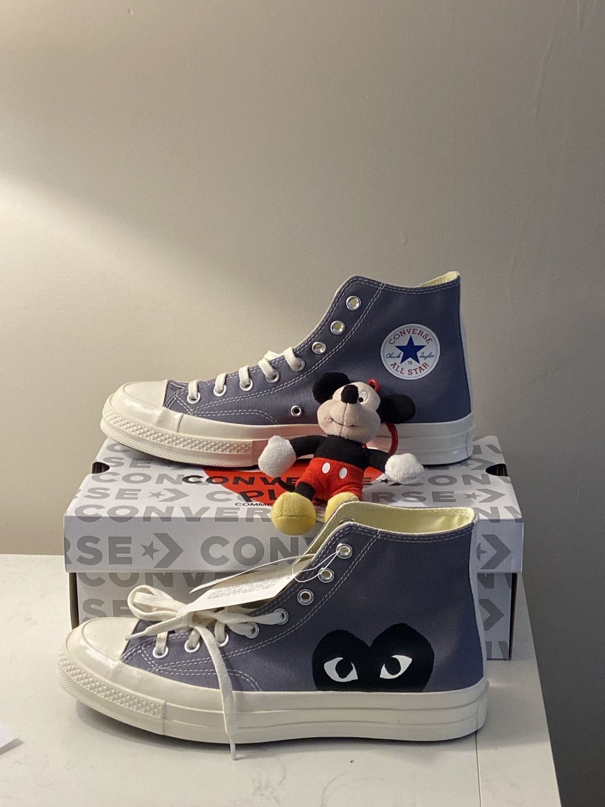 Comme des Garçon Converse grey