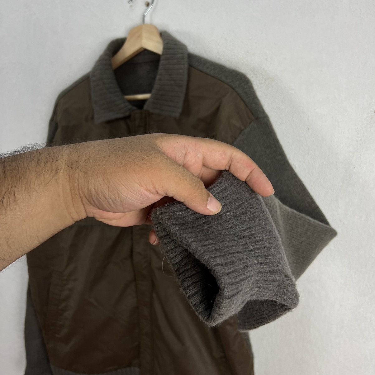 Japanese Brand HIKORY ZIPPER JACKET WORKERS WEAR FABRIC OF JAPAN Size US L / EU 52-54 / 3 - 7 Thumbnail