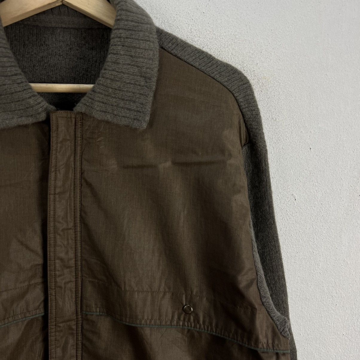 Japanese Brand HIKORY ZIPPER JACKET WORKERS WEAR FABRIC OF JAPAN Size US L / EU 52-54 / 3 - 5 Thumbnail