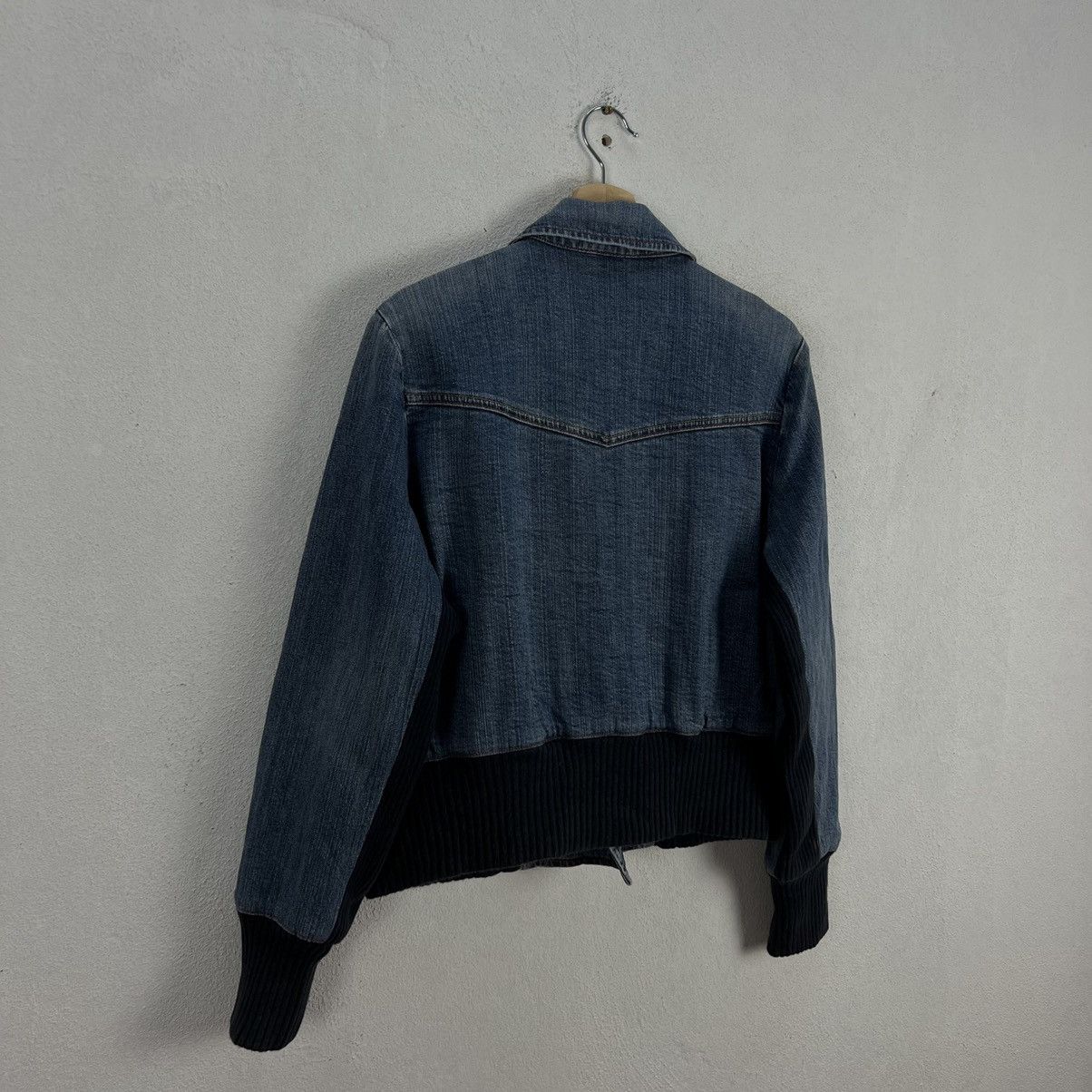 Japanese Brand VINTAGE GAP DOUBLE COLLAR BIKER PARACHUTE JACKET Size US L / EU 52-54 / 3 - 10 Thumbnail