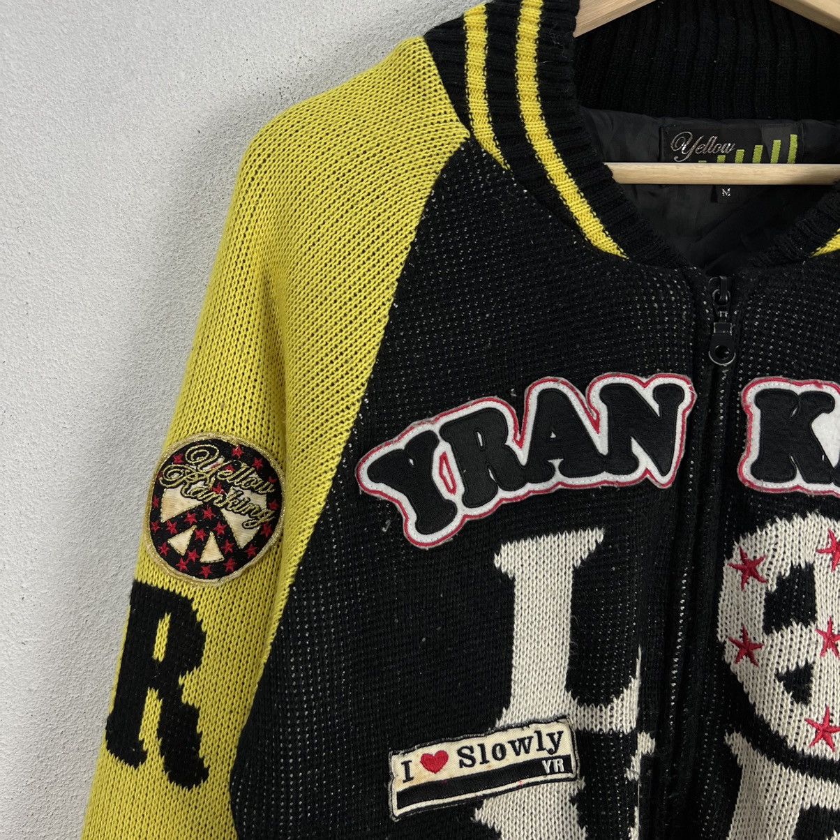 Japanese Brand VINTAGE YELLOW RANKING ZIPPER JACKET FULL PRINT Size US M / EU 48-50 / 2 - 6 Thumbnail