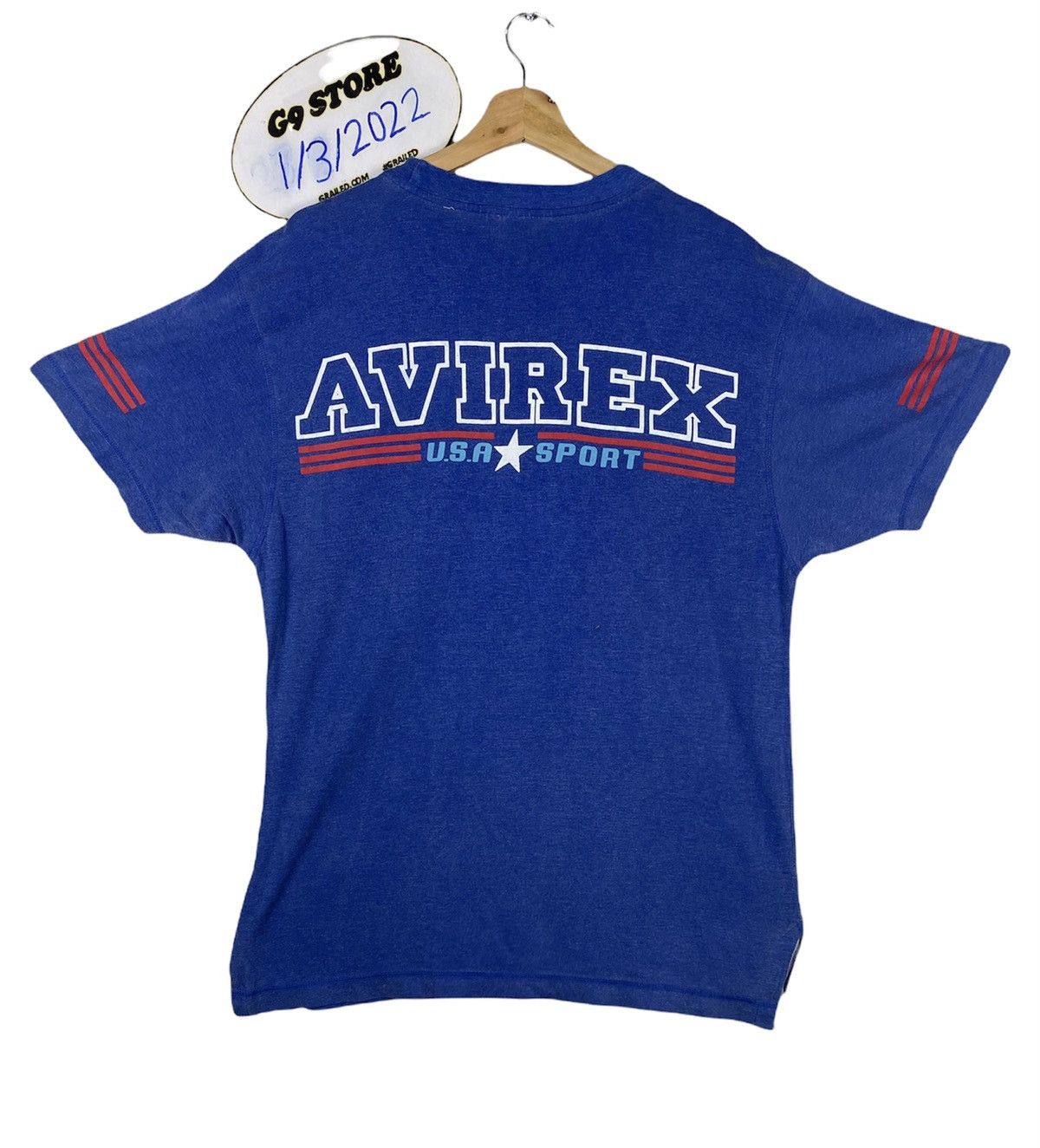 Avirex NEED GONE 🔥 Vintage Y2K Avirex U.S.A Sport Tshirt tee Size US S / EU 44-46 / 1 - 1 Thumbnail