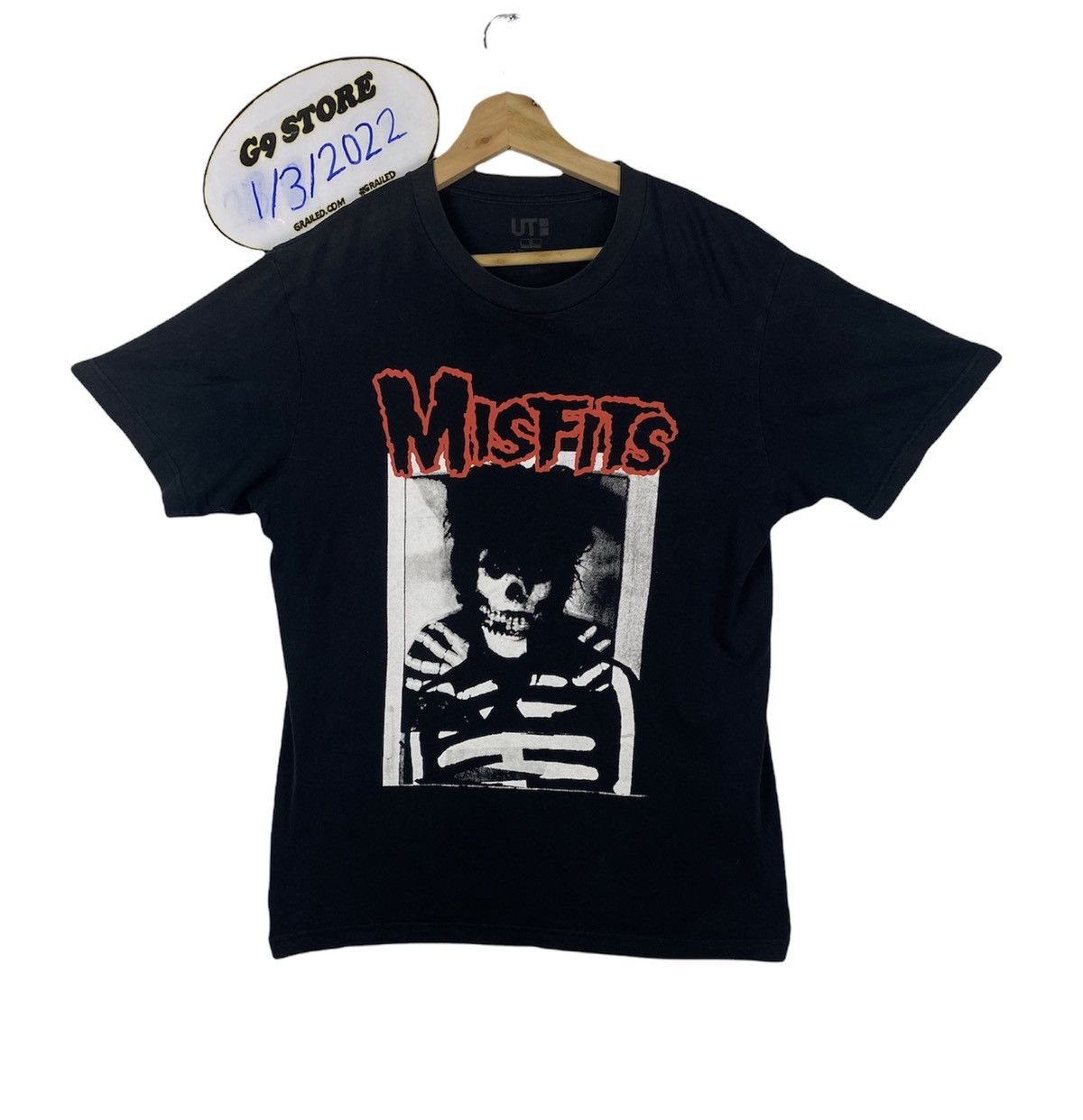 Vintage Uniqlo Misfits Band Tees Tshirt Tee
