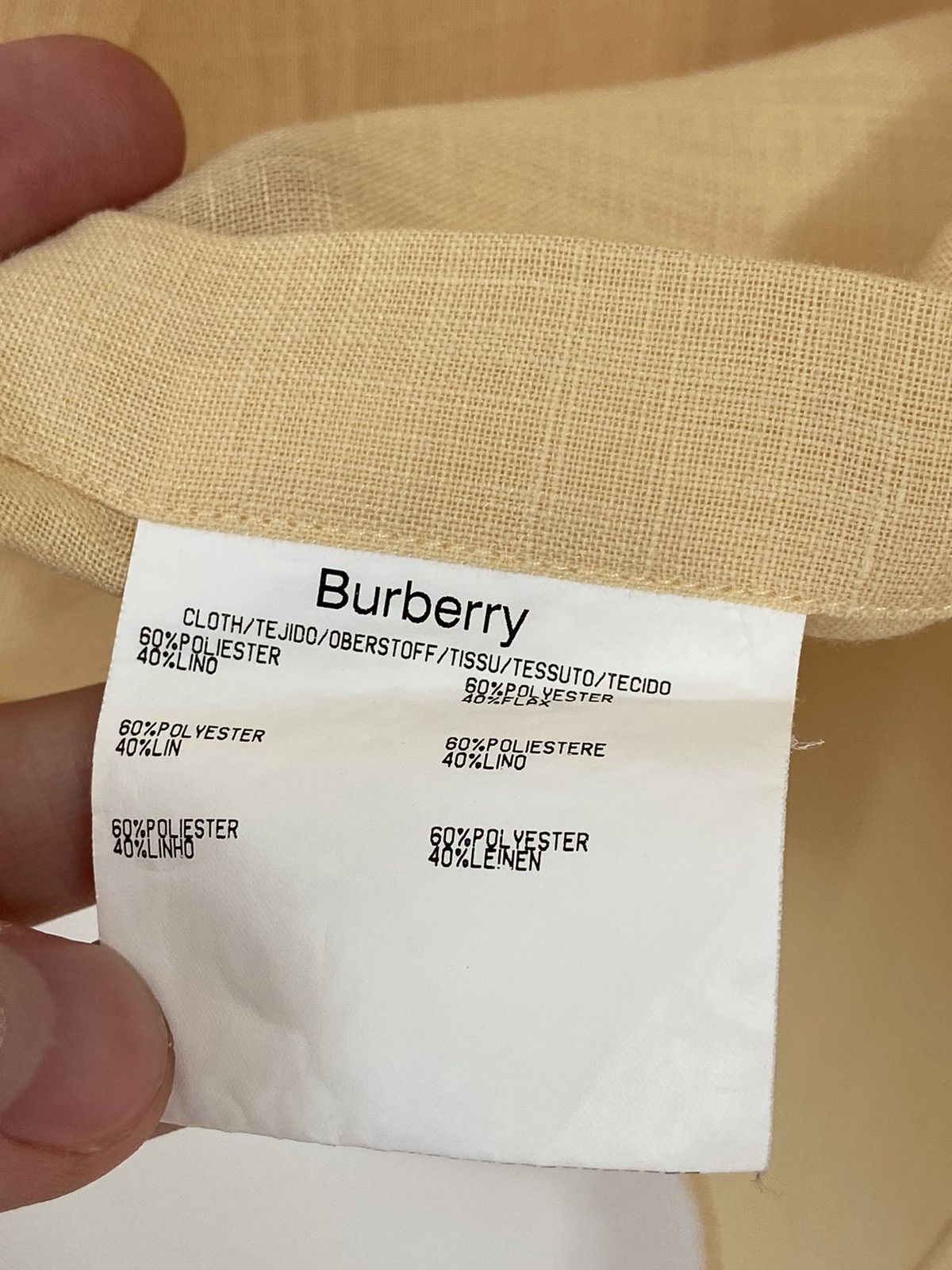 Burberry Burberry London Button Up Shirt Size US L / EU 52-54 / 3 - 12 Thumbnail